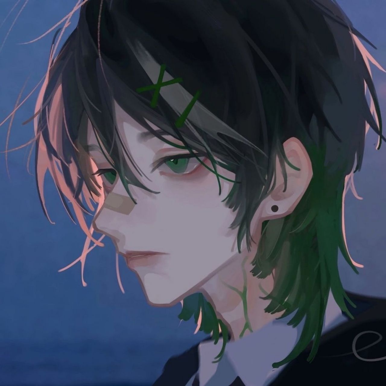 没人可以拒绝二次元帅哥#动漫头像# #头像# #动漫头像和壁纸