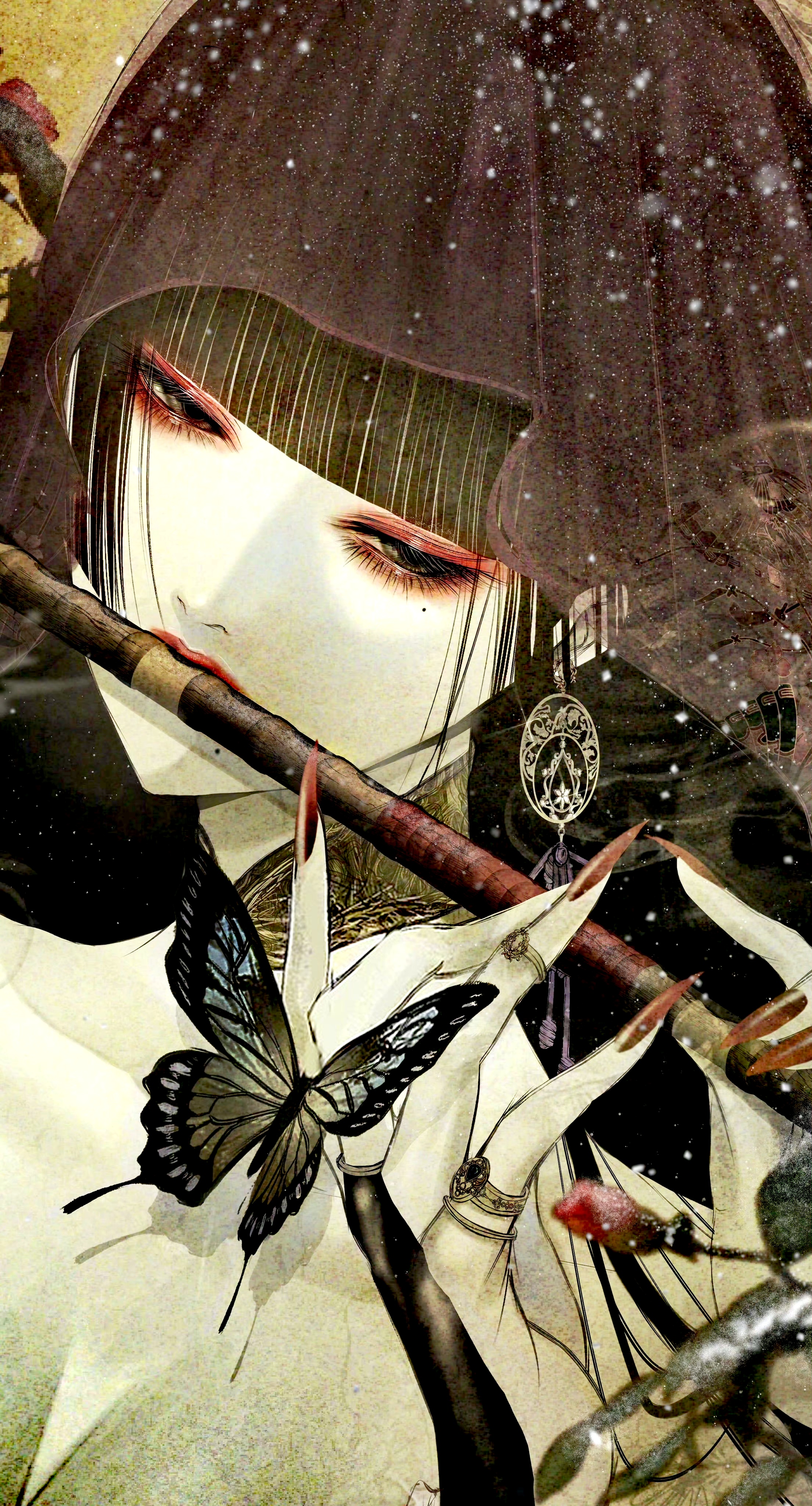 画师皐月恵哥特风格插画欣赏