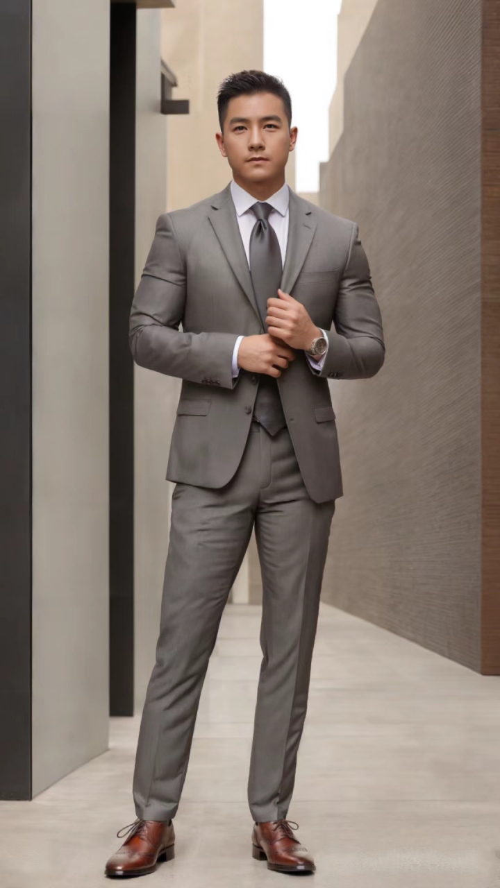 职场男人得有合身的正装,哪一套最加分?#日常穿搭