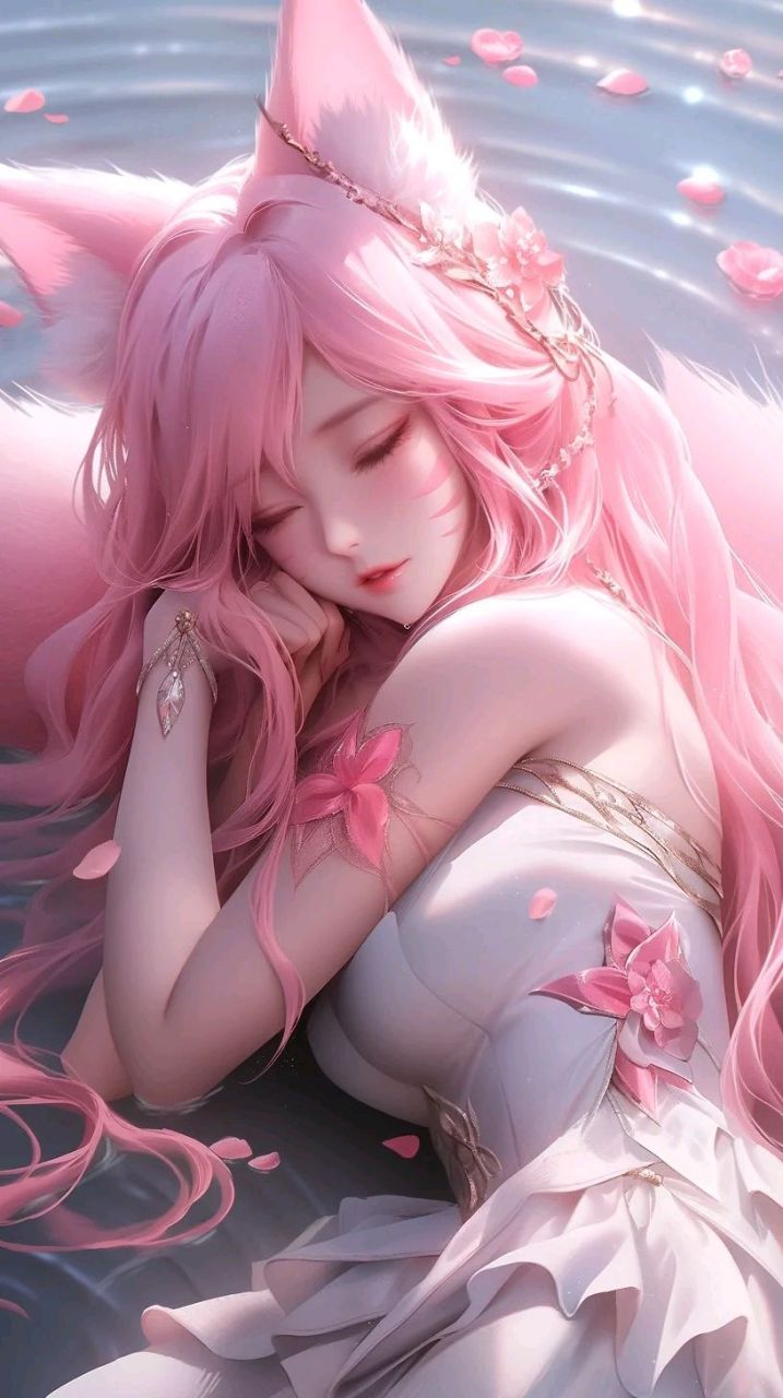 ai-九尾妖狐 #壁纸