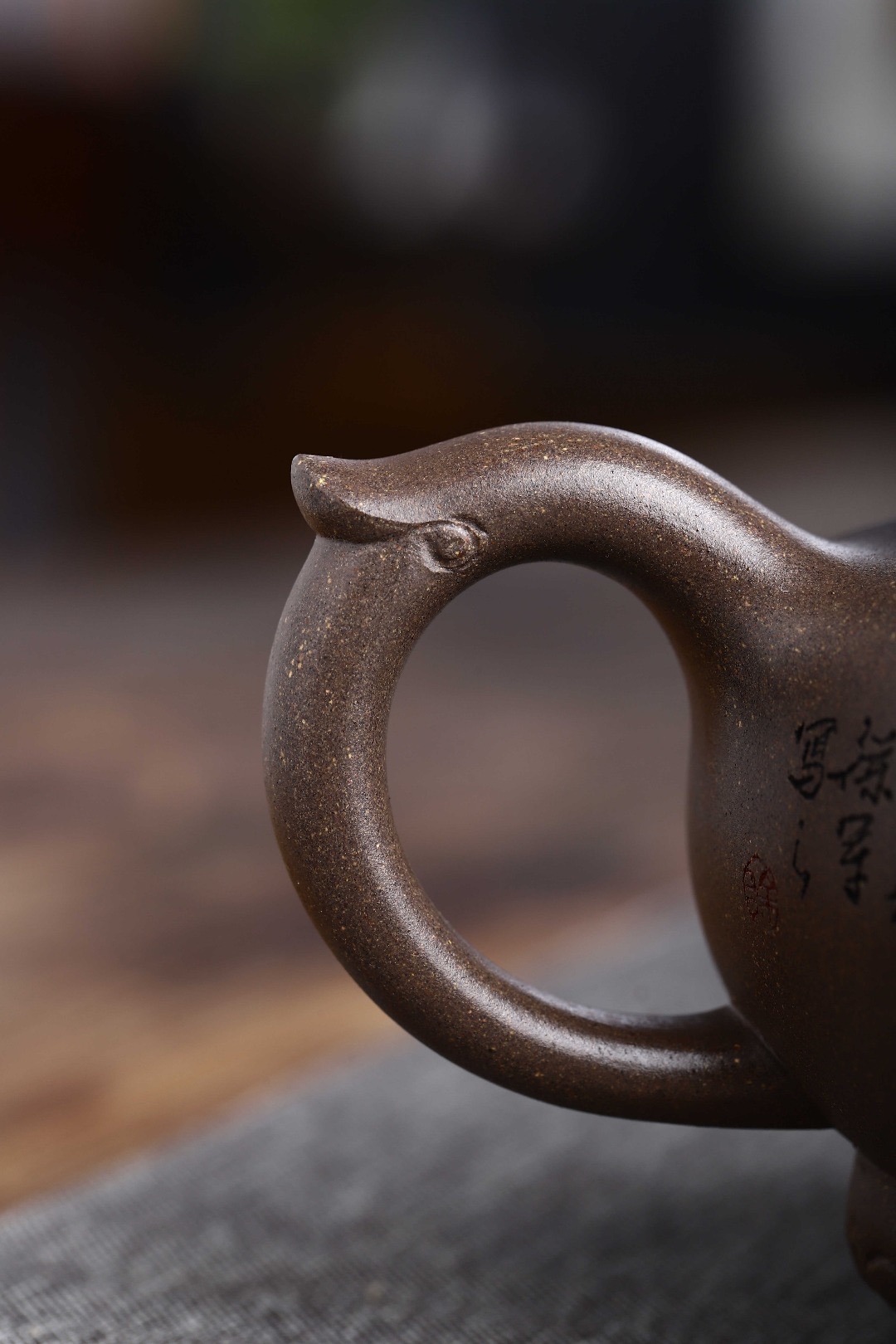 宜兴紫砂壶何其仙全手工三足宝炉