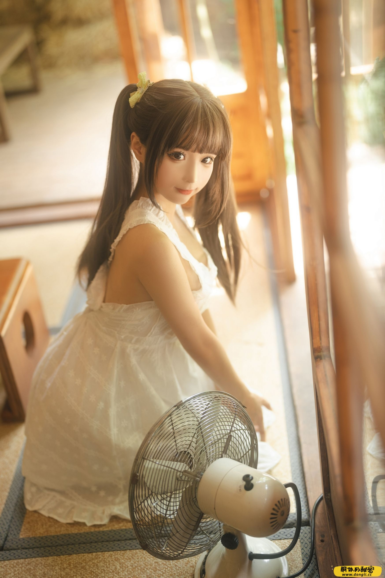 图片[3]-蠢沫沫-白吊带-福利虾虾