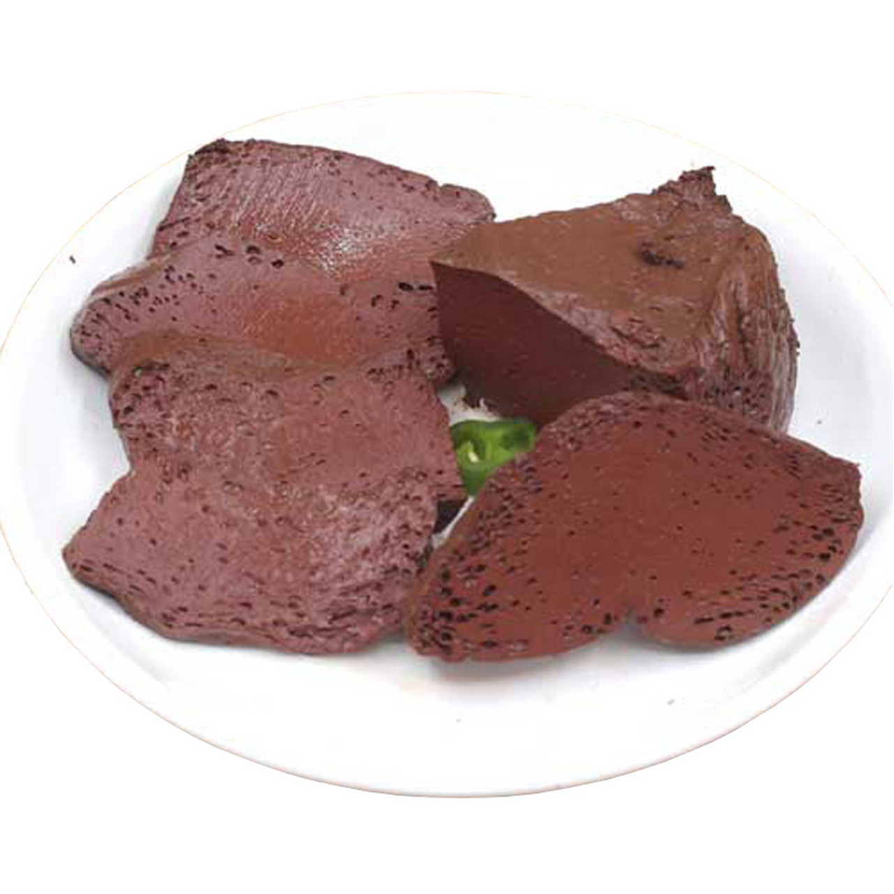 辨别真假猪血方法  以下是几种辨别真假猪血的方法:  看颜色:真正的