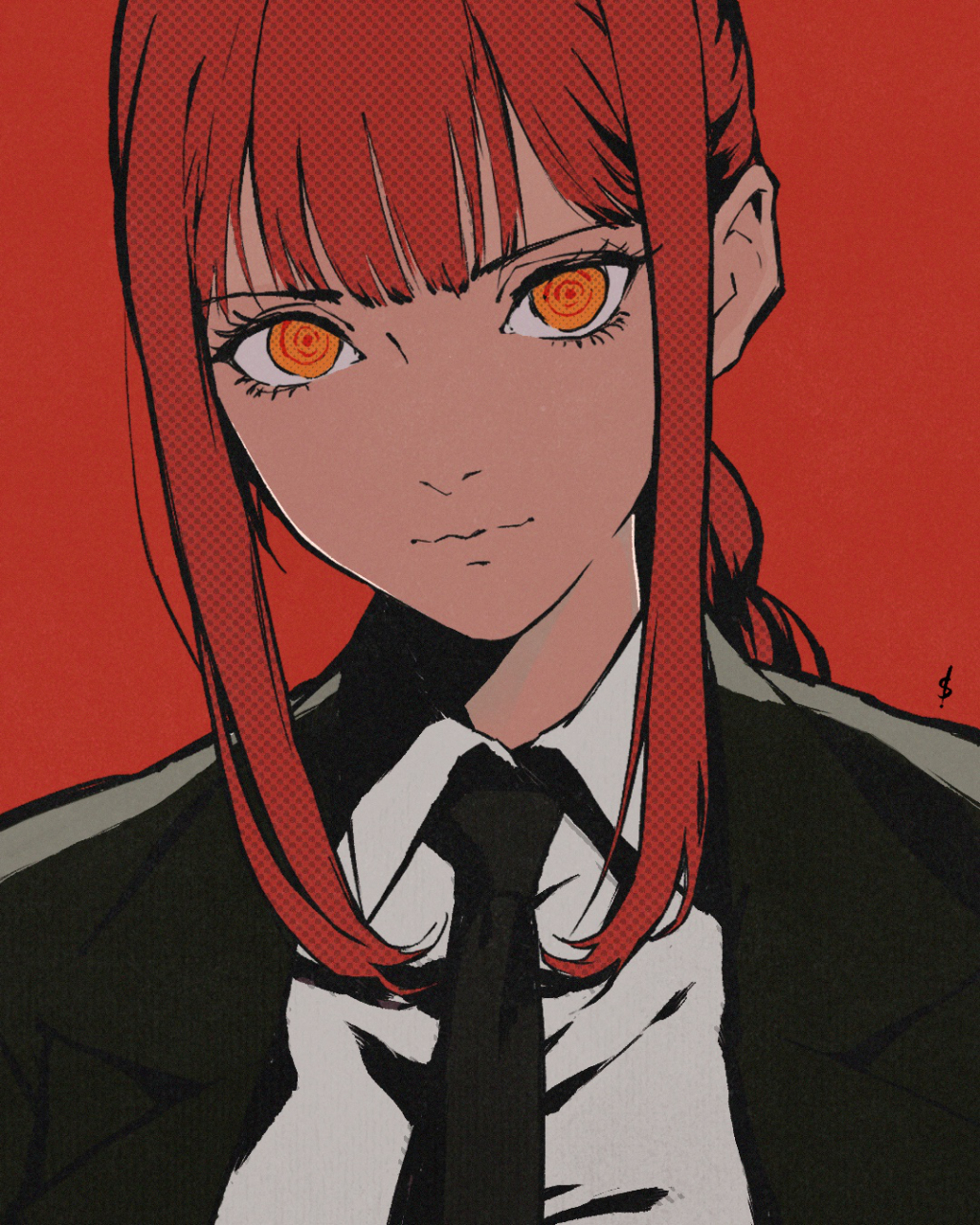 maoca,恶魔猎人-玛奇玛(气场很足)#二次元美图# #我爱二次元# #电锯人