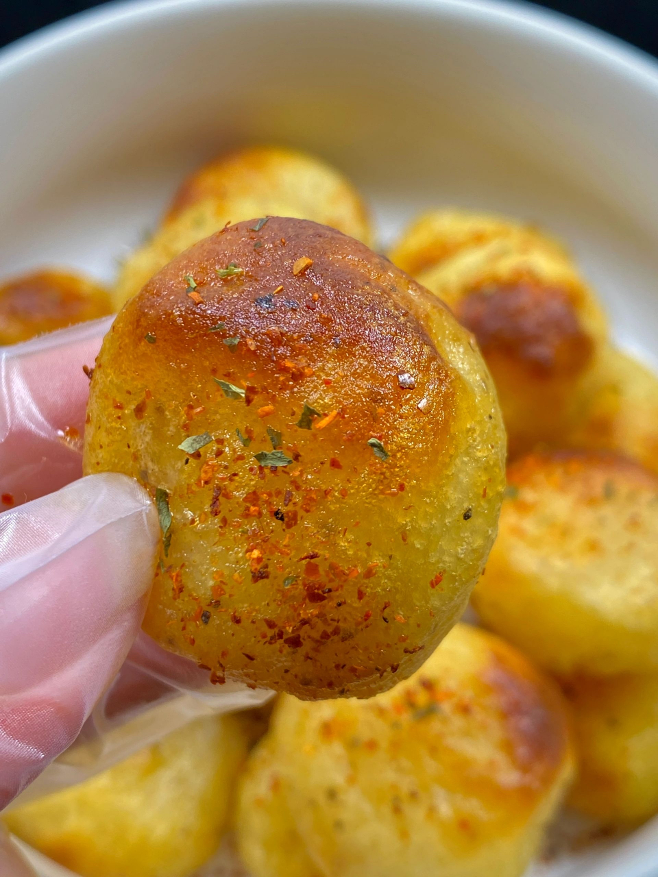 不用油炸就能做出低卡脆皮土豆球,比薯条还好吃!吃一次就爱上了!