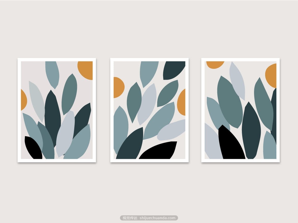 Leaf Tropical Abstract Art Poster Collection Print-4.jpg