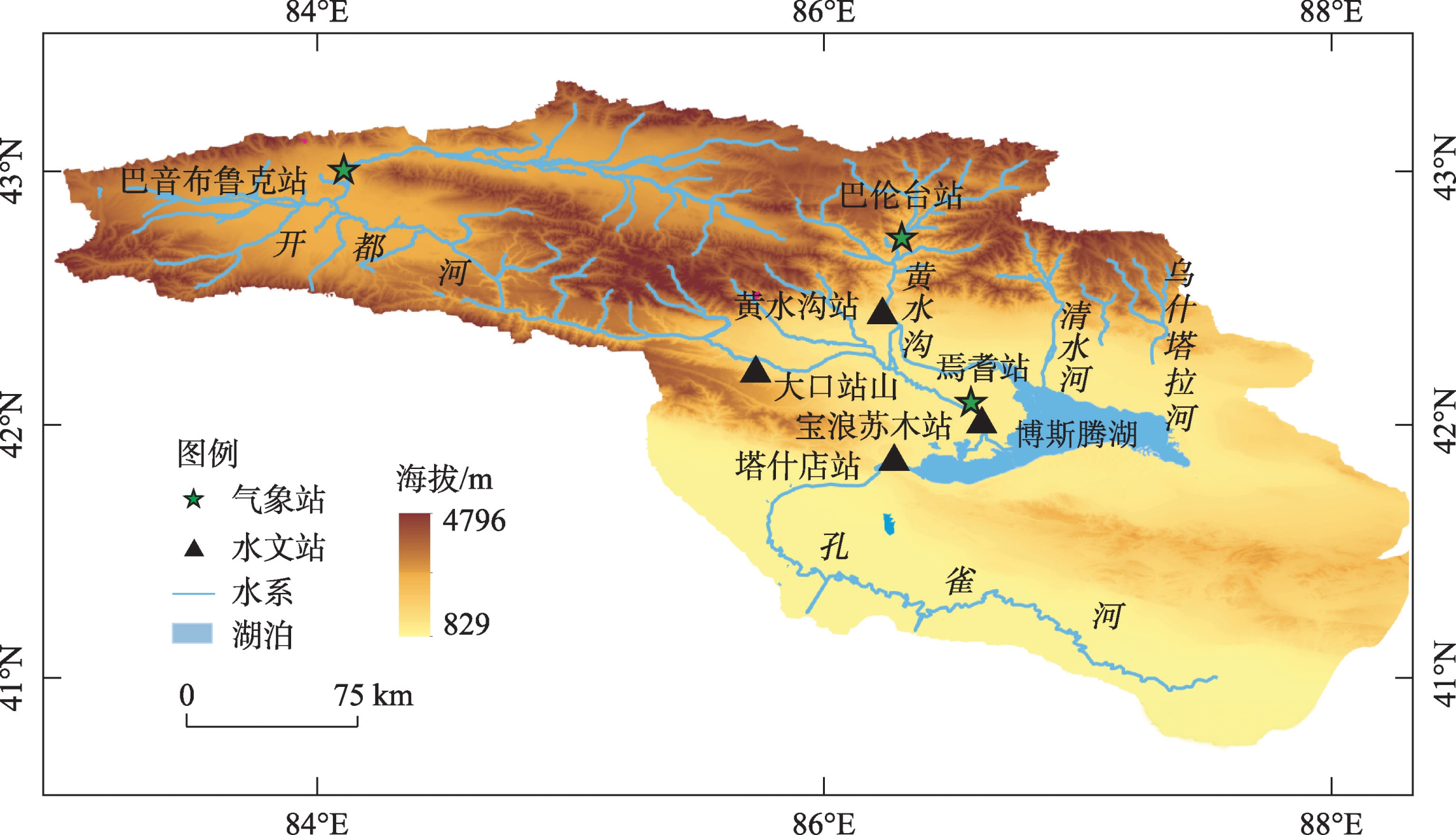 中国最大内陆淡水湖——博斯腾湖  博斯腾湖,维吾尔语意为"绿洲",位于