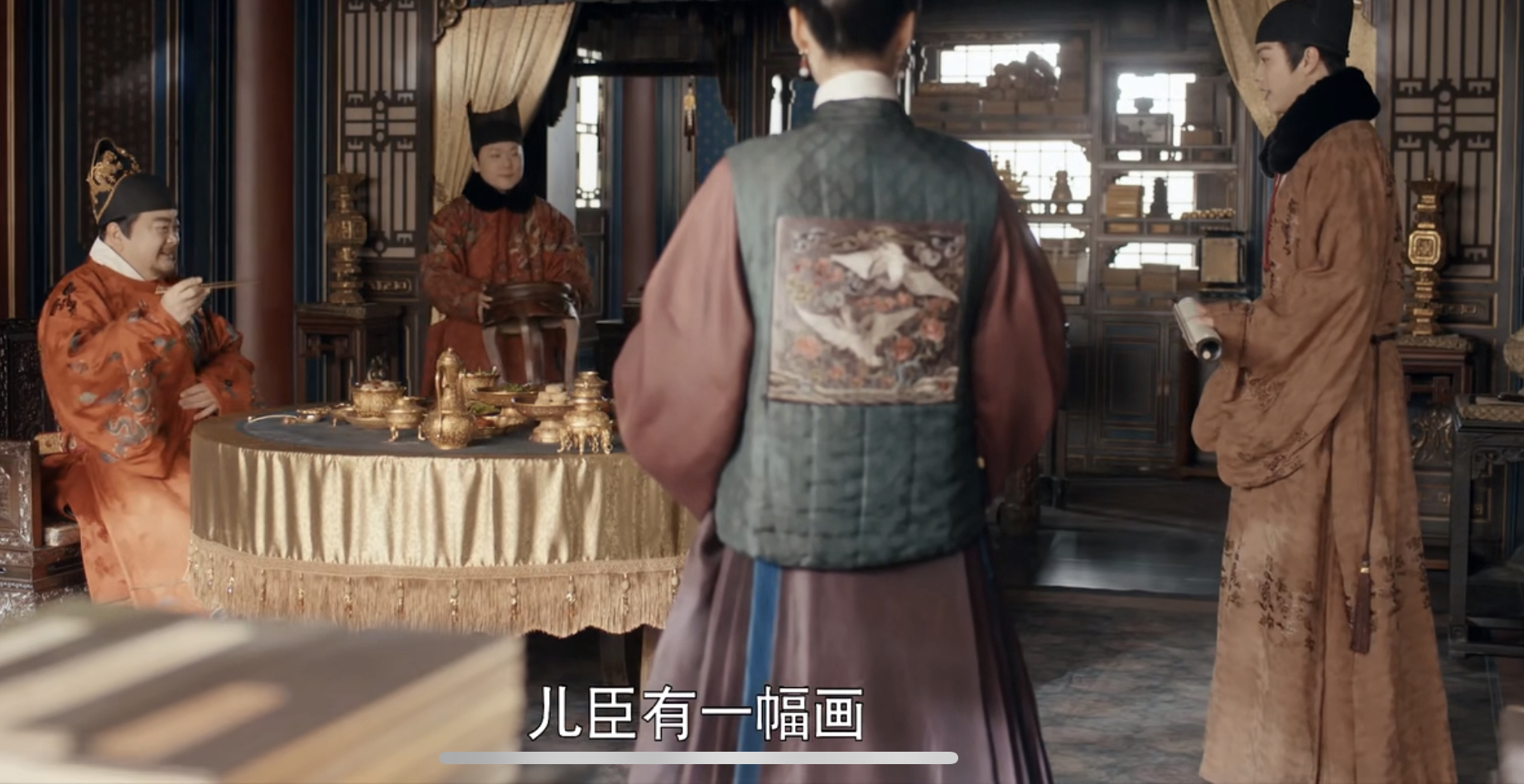 《尚食》:朱瞻基献给父皇的那幅画,《戏猿图》原来有这么多含义