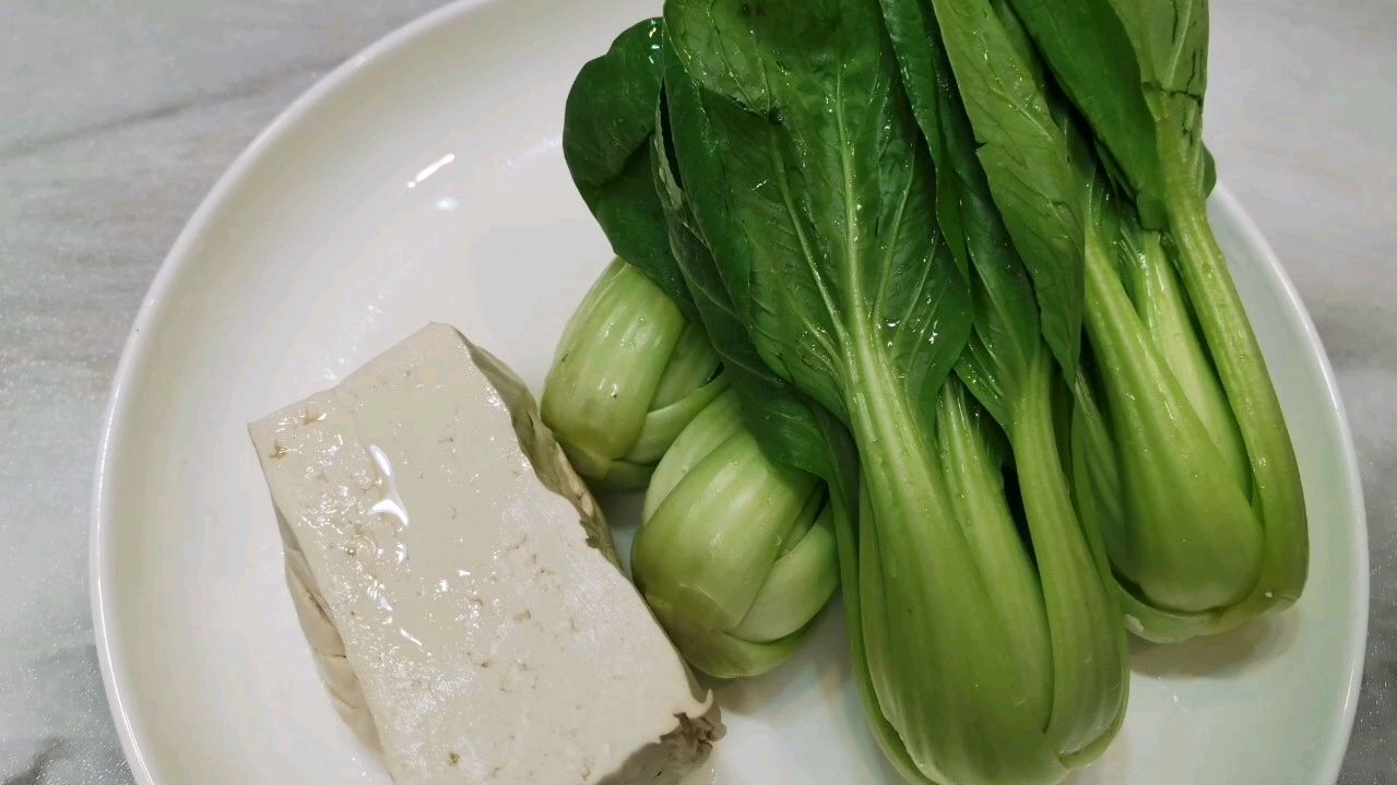 青菜豆腐怎么做才好吃,简单易学,小孩子特别喜爱