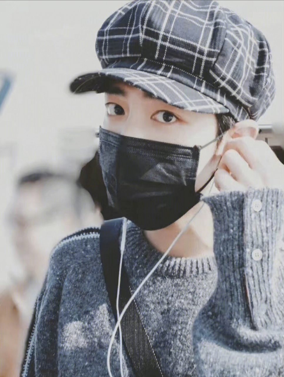 那些年戴着贝雷帽的肖战,可爱又好看.  #肖战