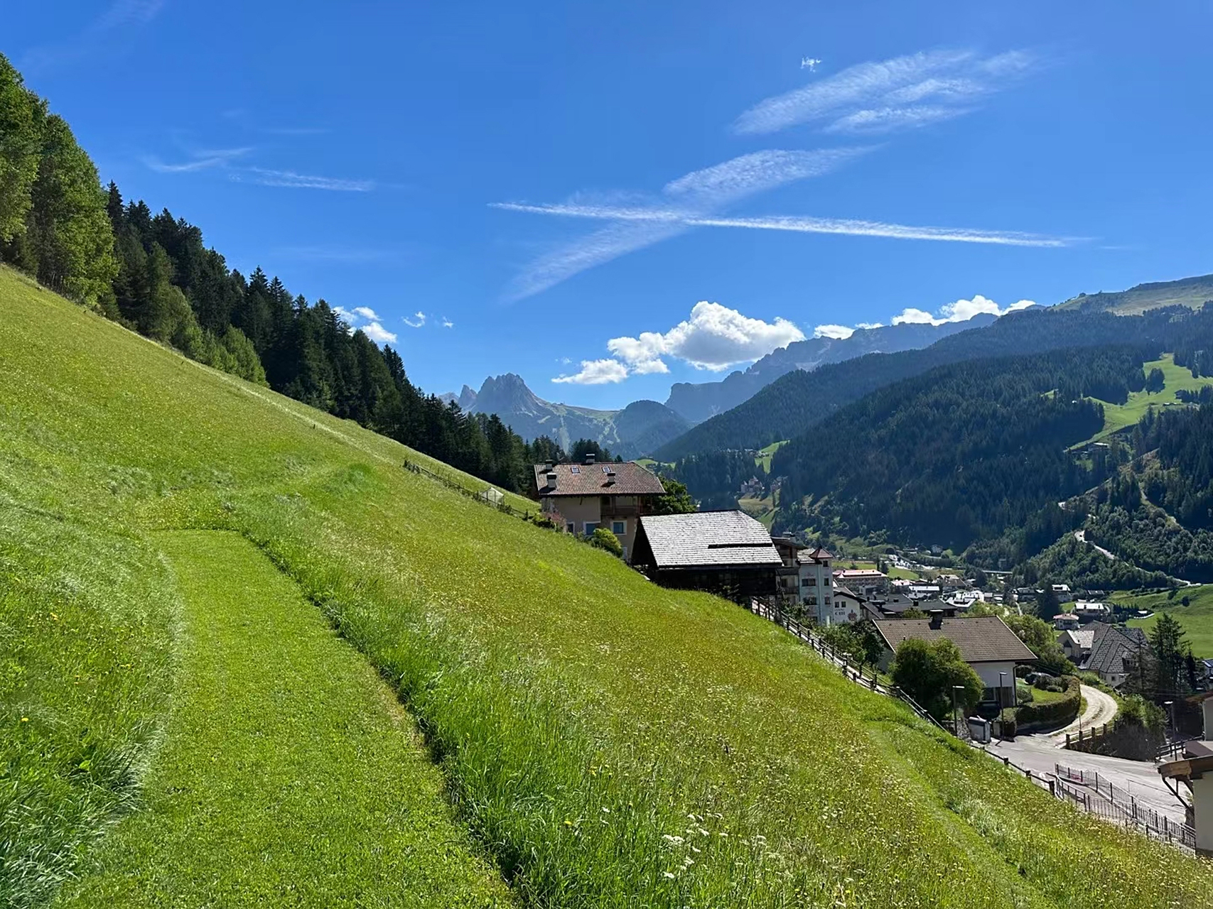 圣克里斯蒂娜-多洛米蒂最美的村庄离最美小镇很近,这里比小镇更安静更