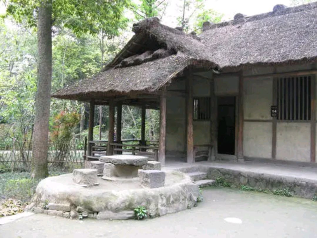 七言上联:风破茅屋寻野老(今音),邀对下联