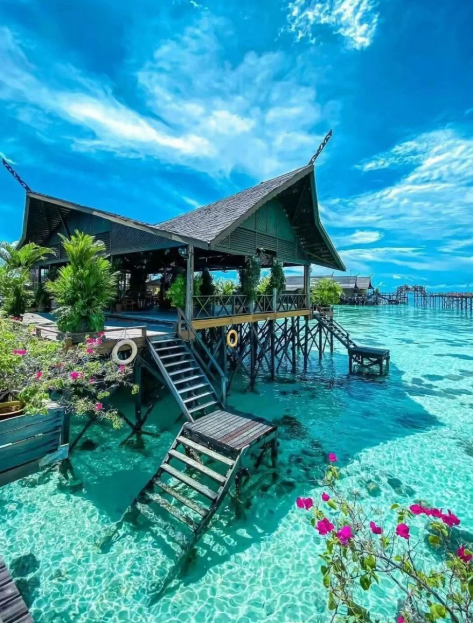 98逗明梦幻般的海洋-马来西亚仙本那#旅行# #仙本那