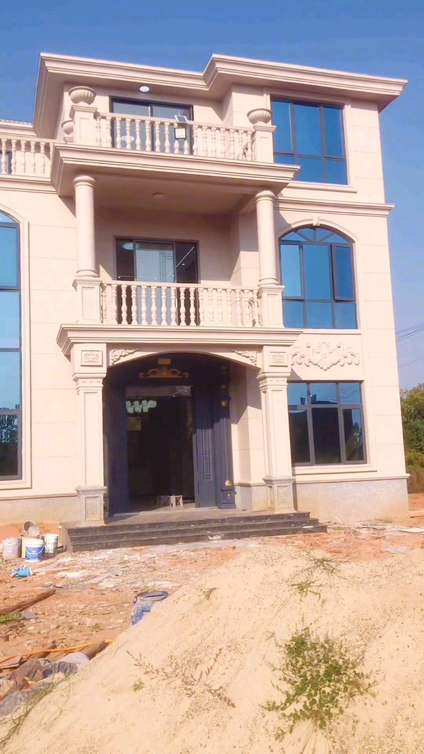 二层半乡村自建别墅,舒适度满分