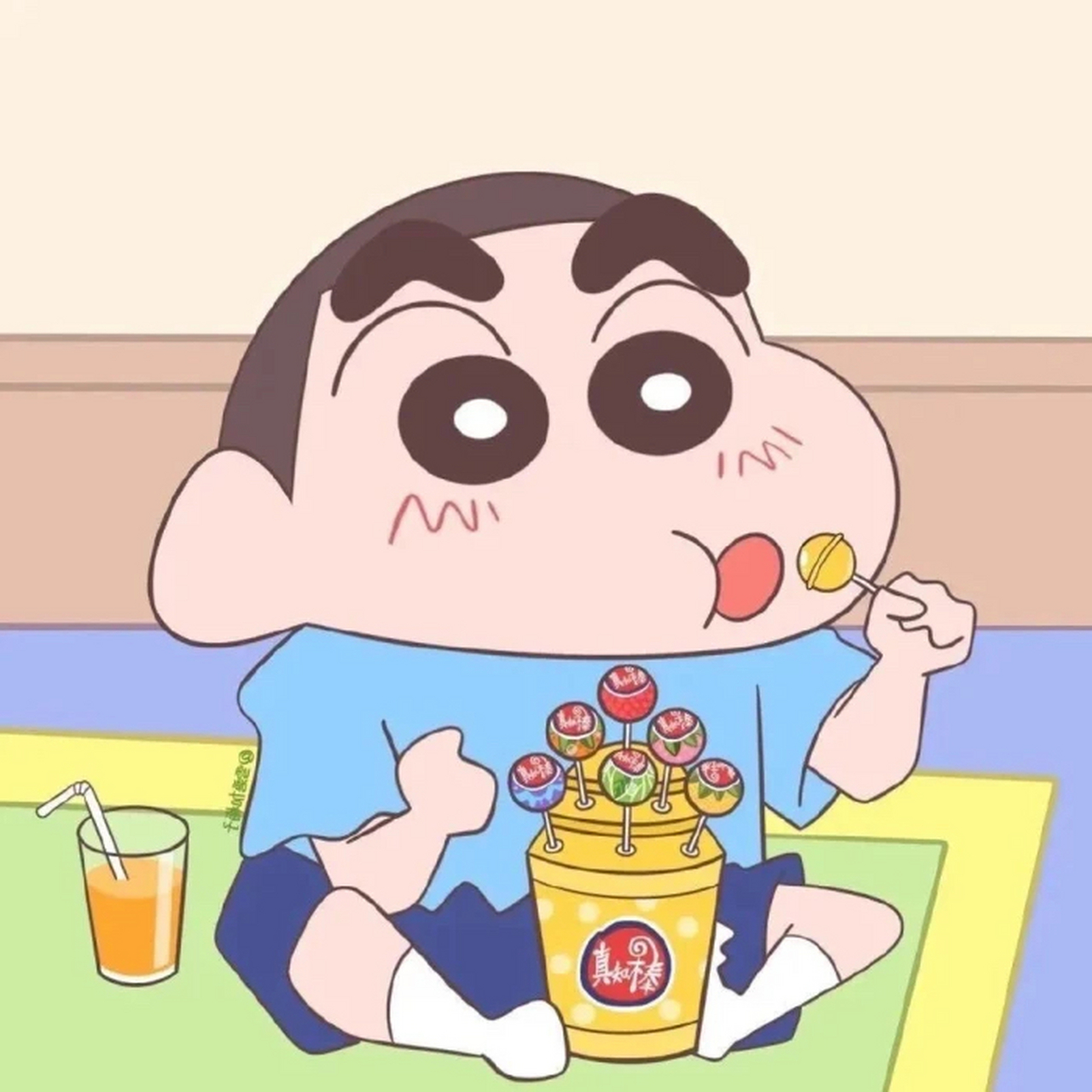 情侣头像丨蜡笔小新情侣头像①