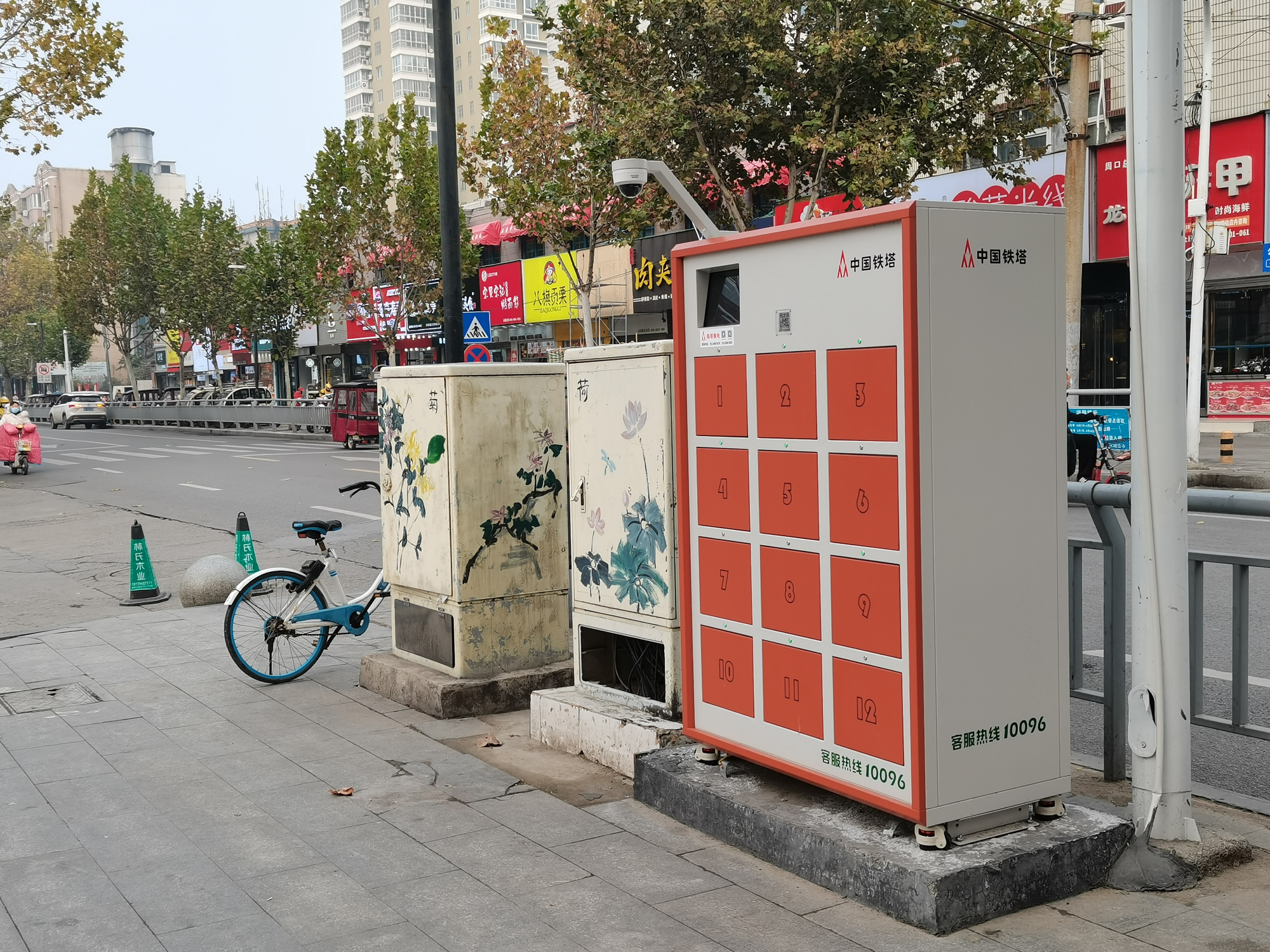 "铁塔换电"亮相周口街头!