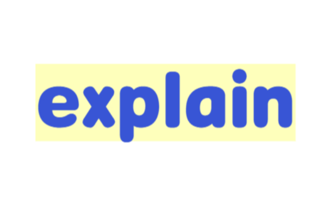explain的名词形式