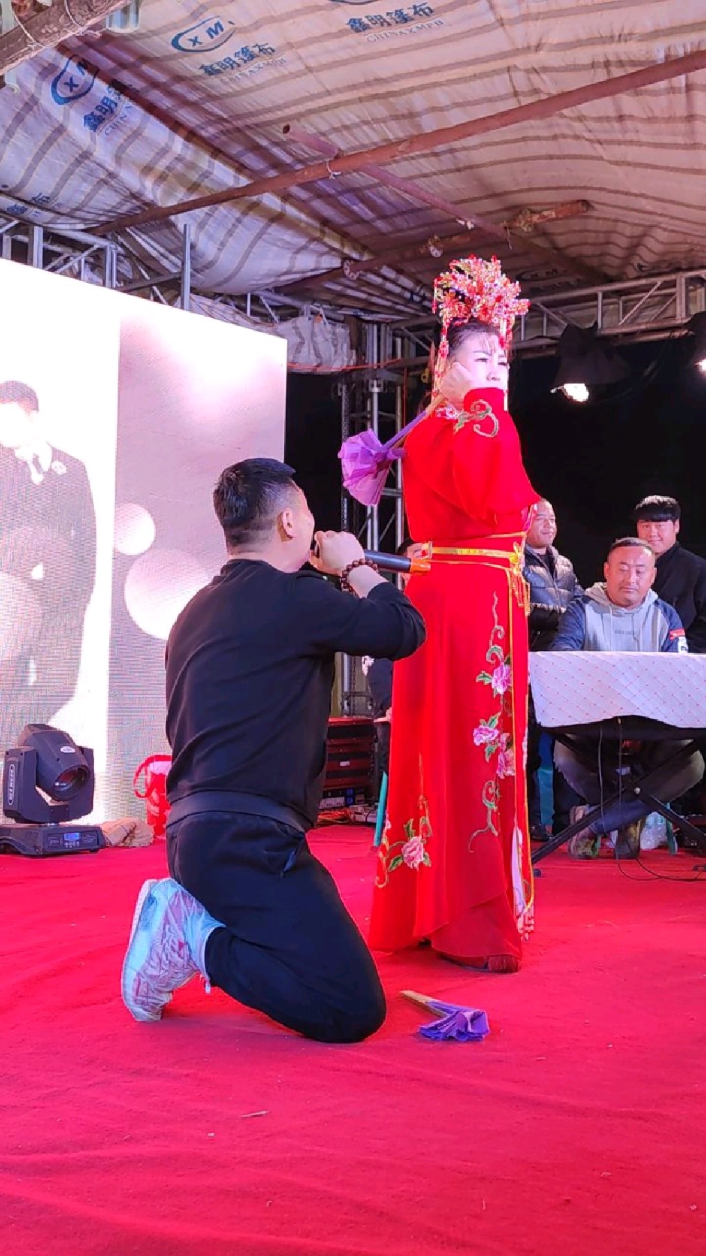 刘红星夫妇传统二人转正戏《古城会-度小视