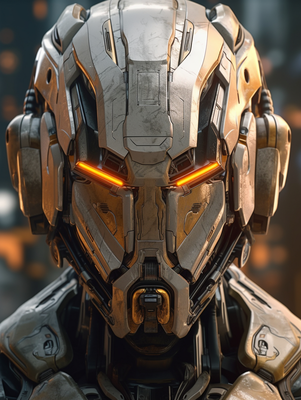 机甲头像#ai绘画# #机甲# #头像