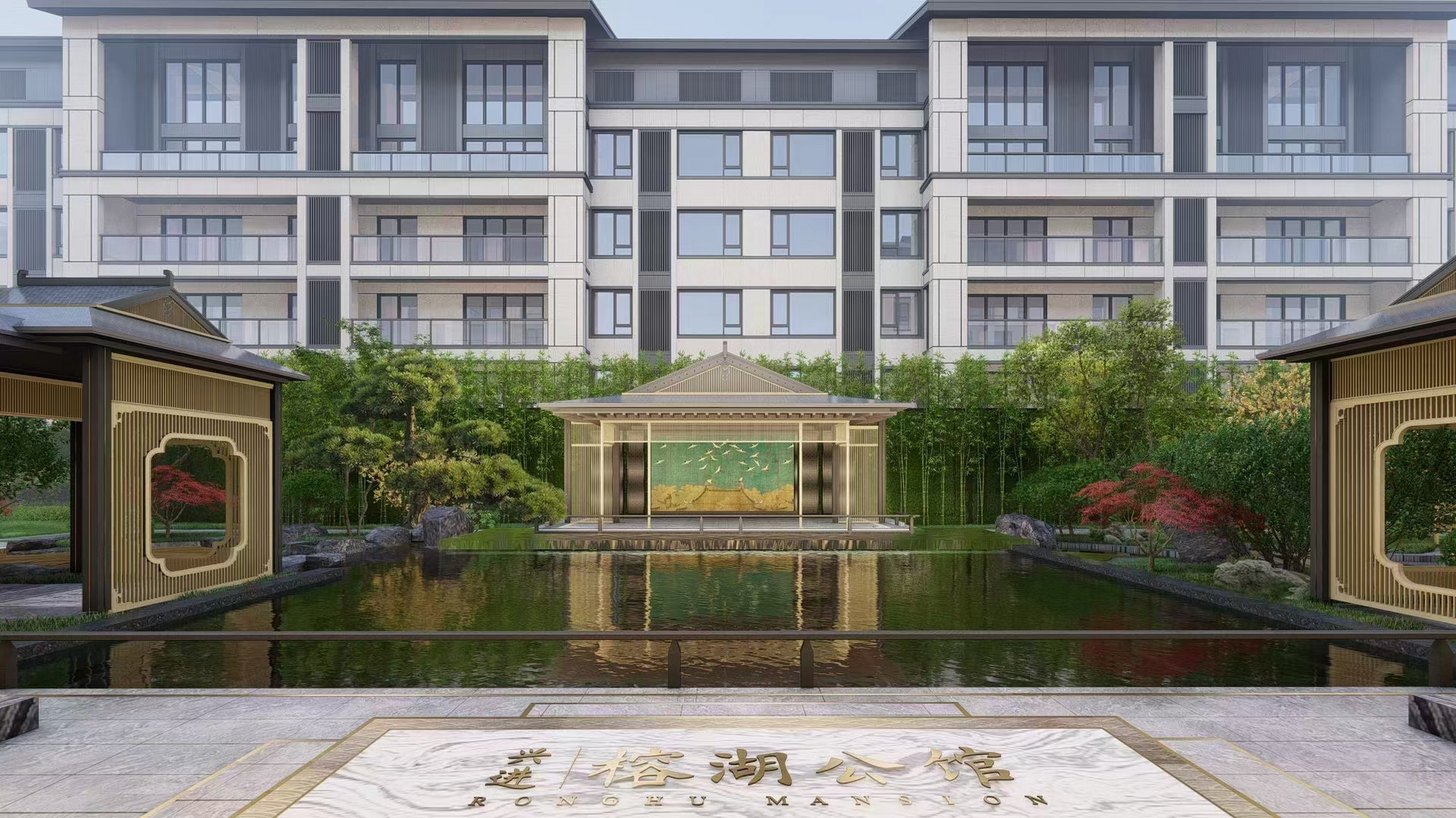 桂林顶尖豪宅 兴进榕湖公馆,五a景区榕湖边上,墅级洋房,现有一套000