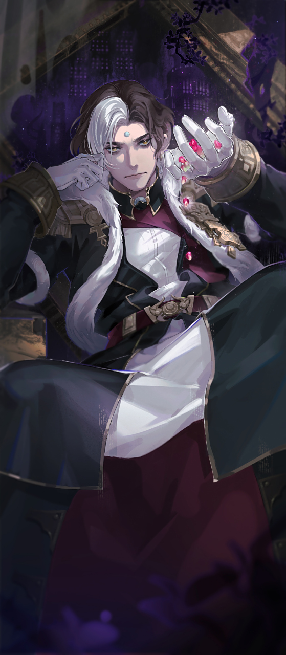 冥界宠儿——爱梅特赛尔克(最终幻想14)#二次元#  画师:hansei