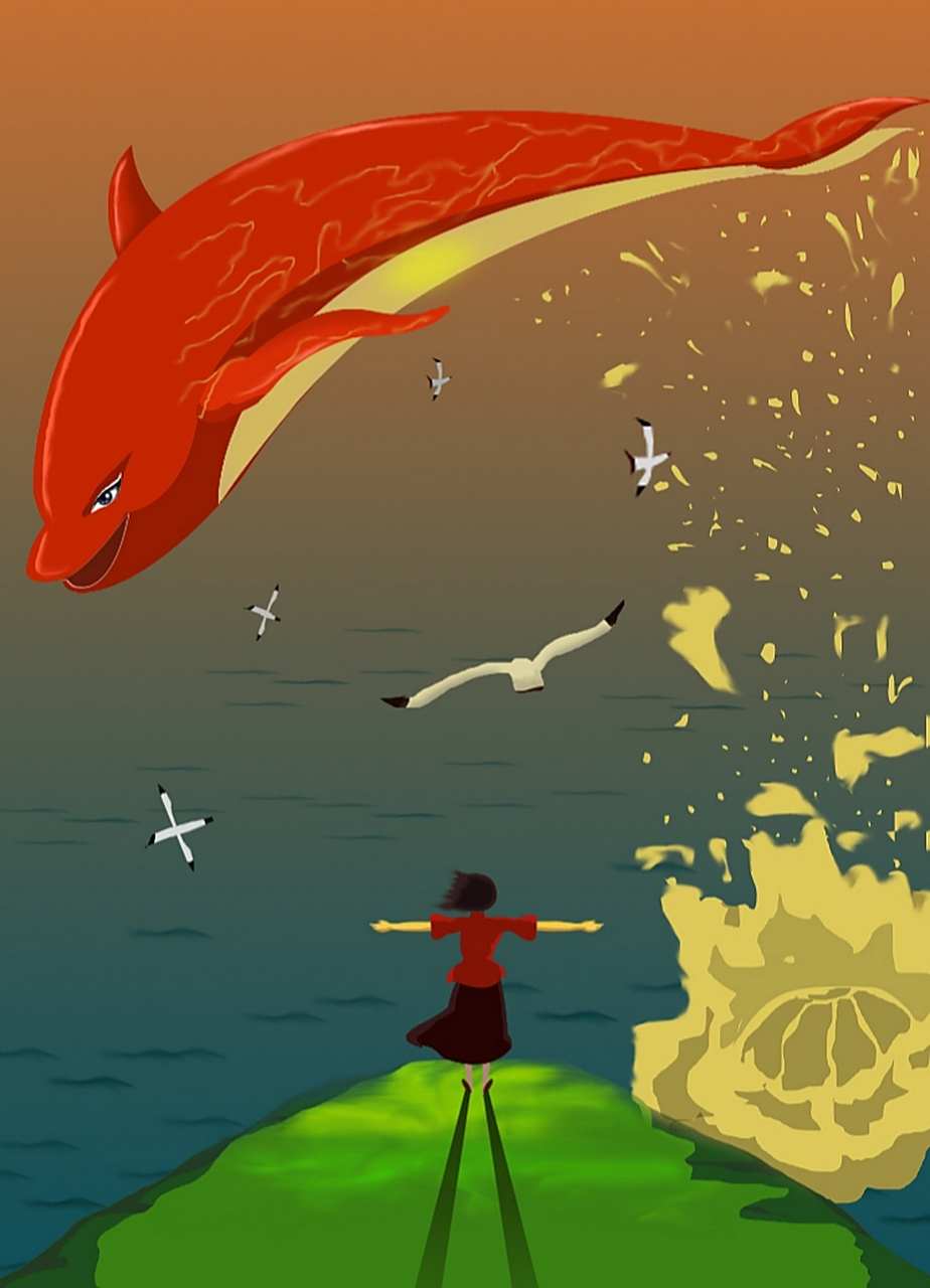 《逍遥游》 先秦02·庄周  北冥有鱼,02其名为鲲.