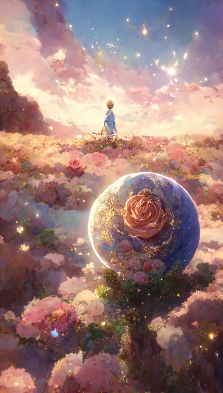 小王子的玫瑰星球 #小王子