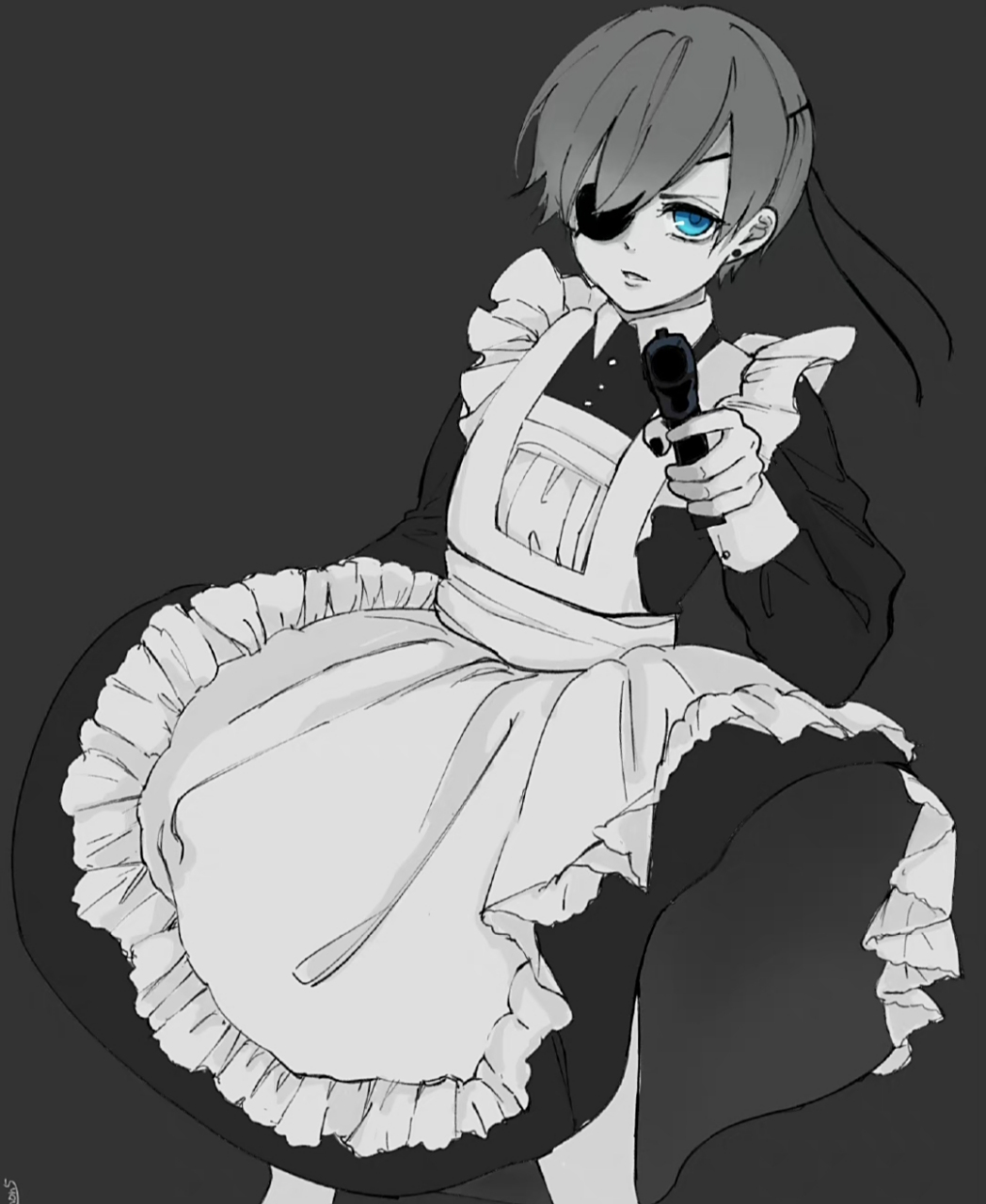 《黑执事》女仆装啵酱