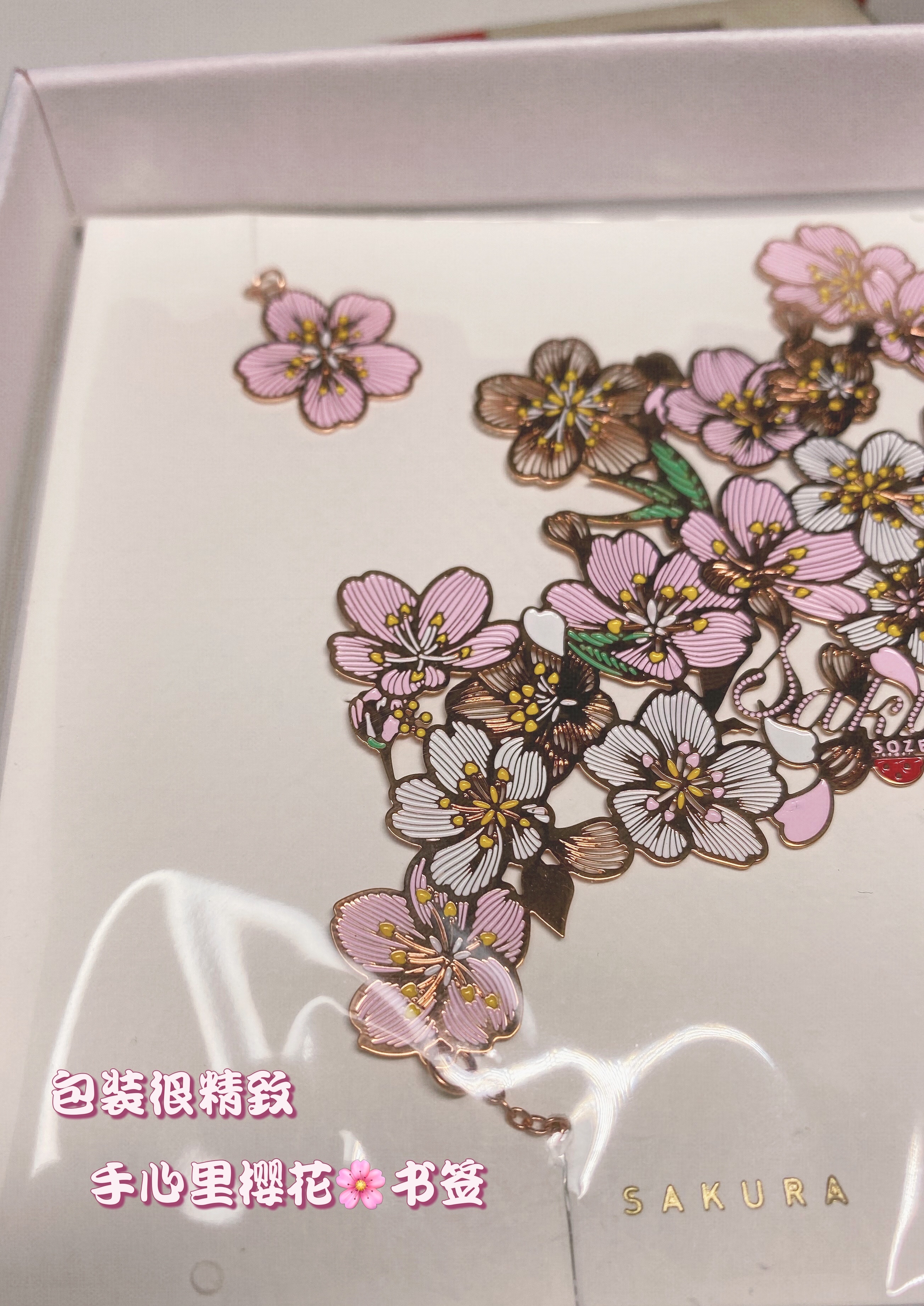 热爱春天以及喜欢的樱花书签 [emoji]1f338[/emoji]每个春天短暂而