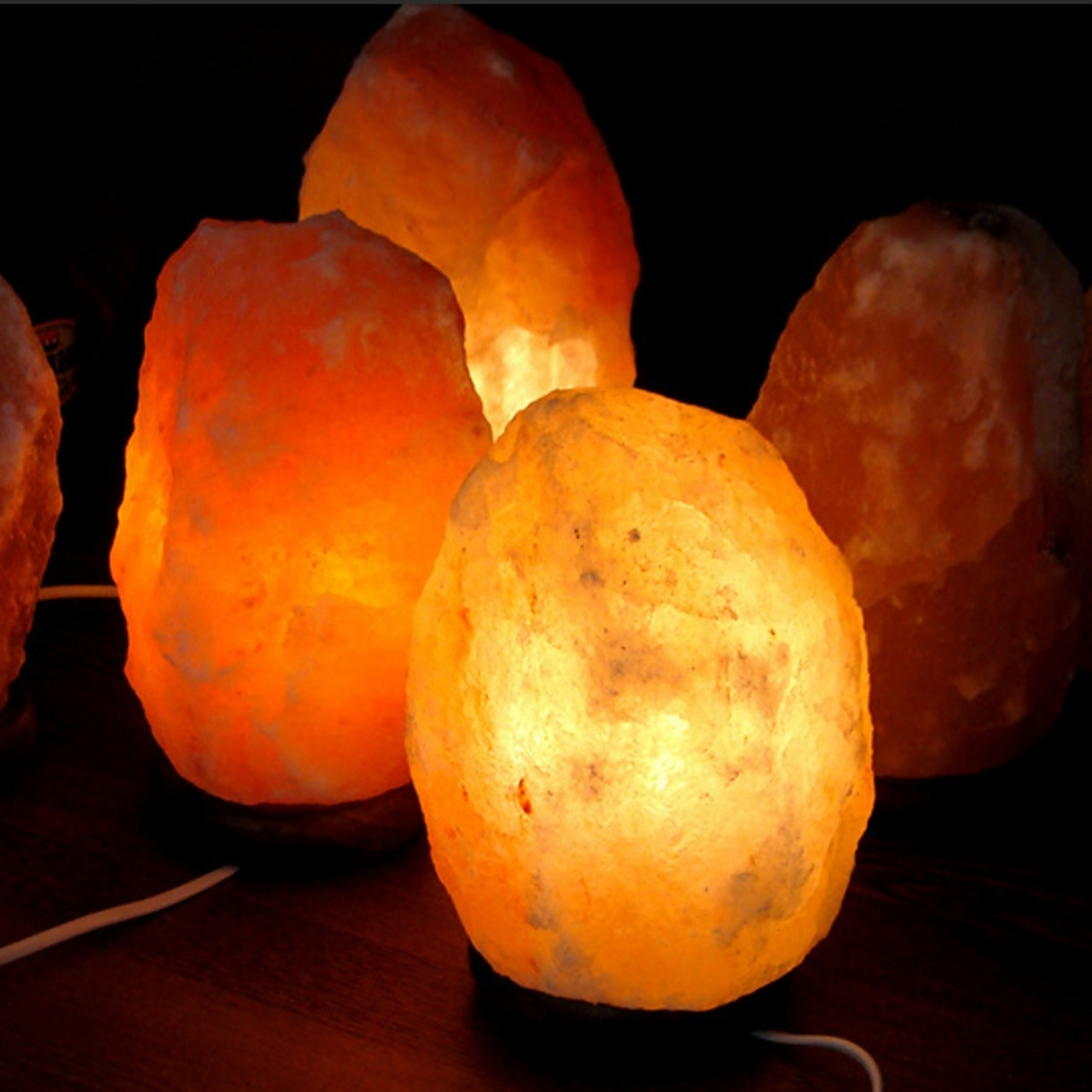 发光的石头,好好看 喜马拉雅自然盐灯 #送我上热门