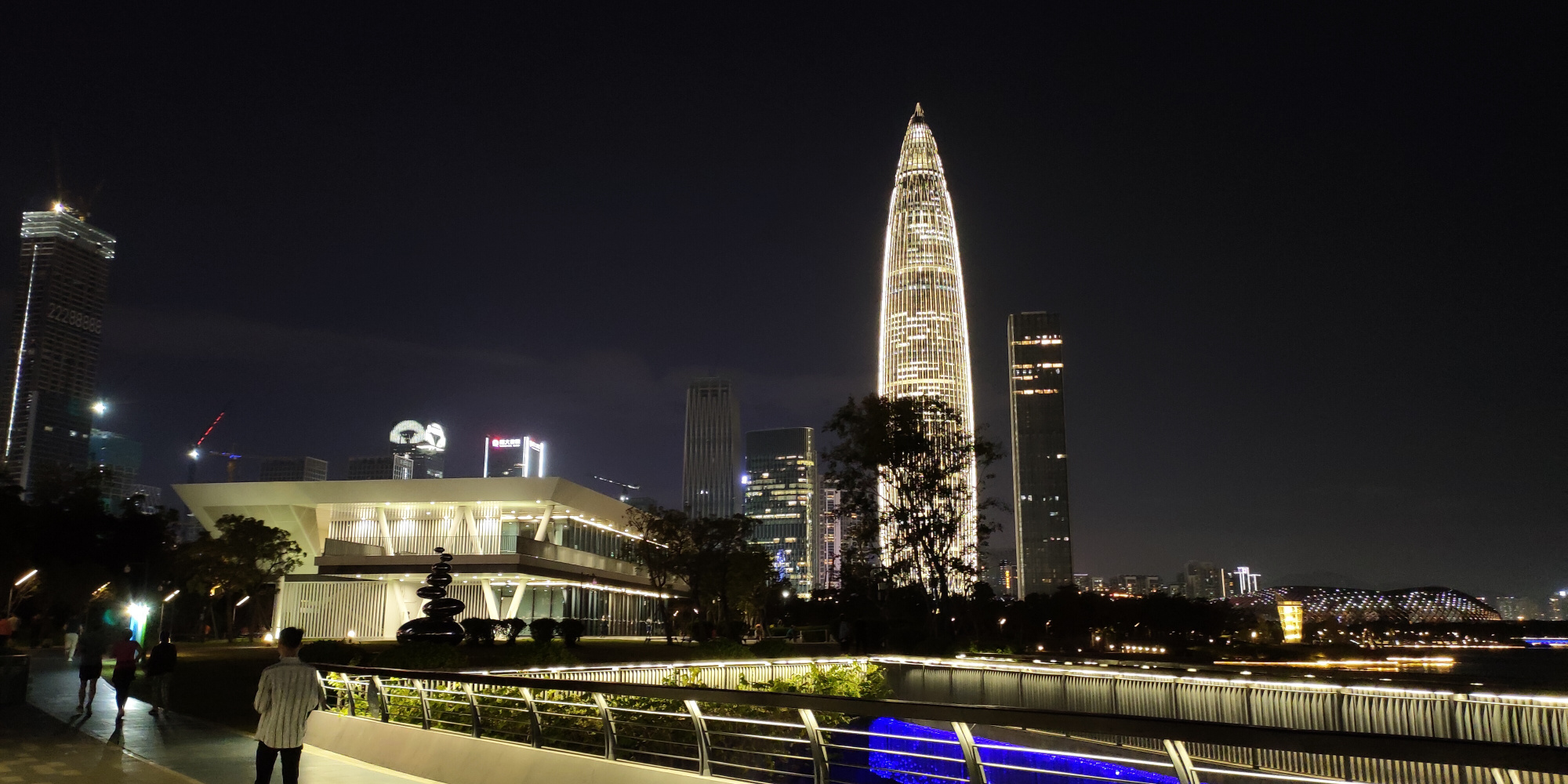 深圳湾一号夜景