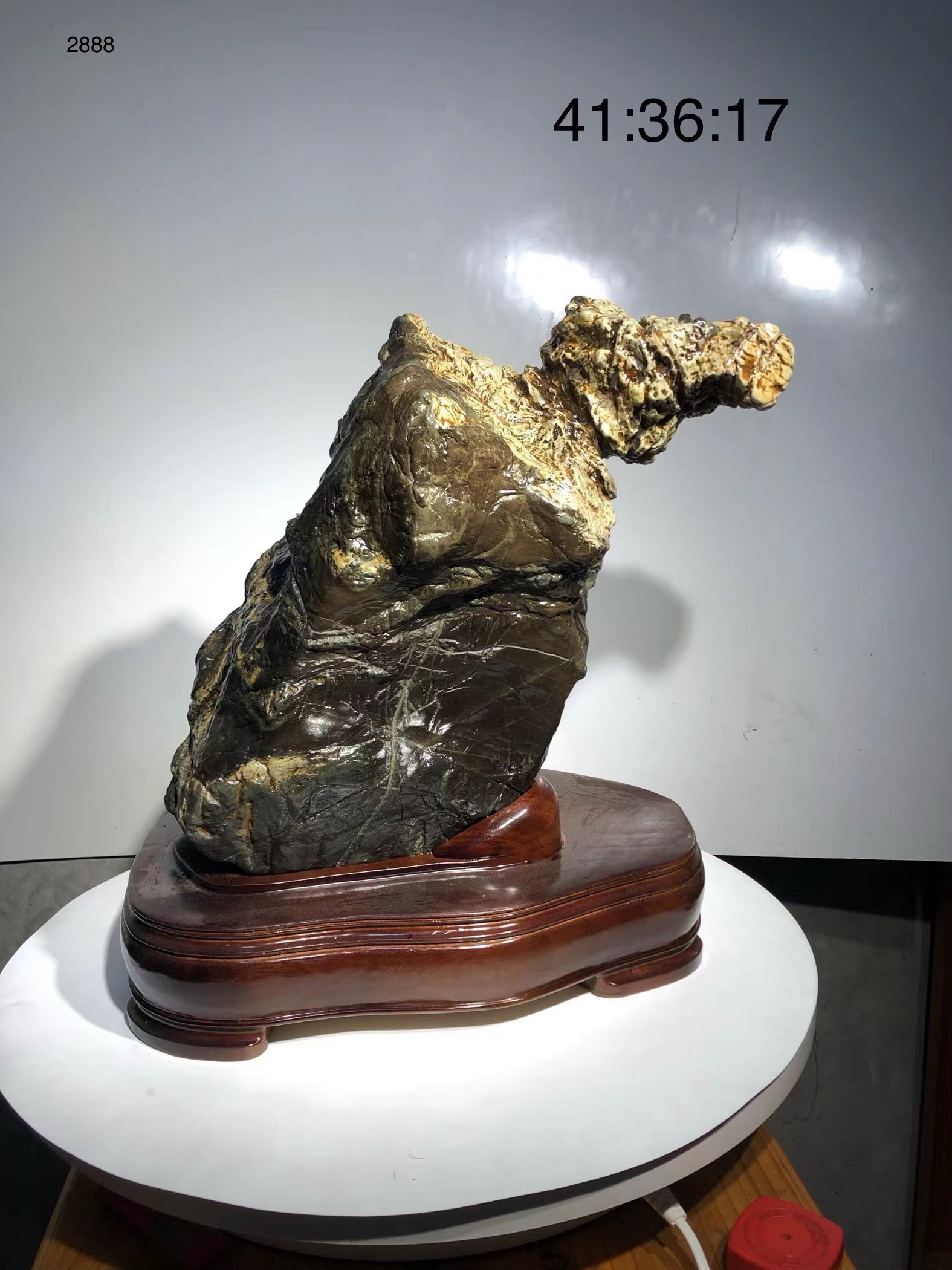 九龙壁奇石摆件