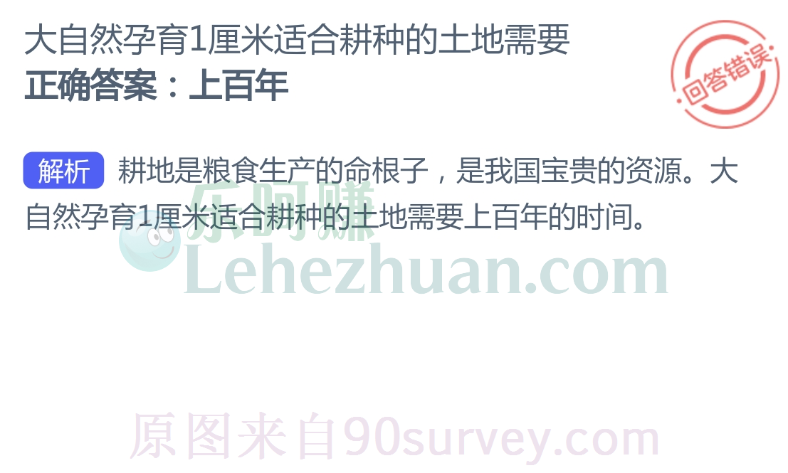 大自然孕育1厘米适合耕种的土地需要上百年 大自然孕育1厘米适合耕种的土地需要上百年