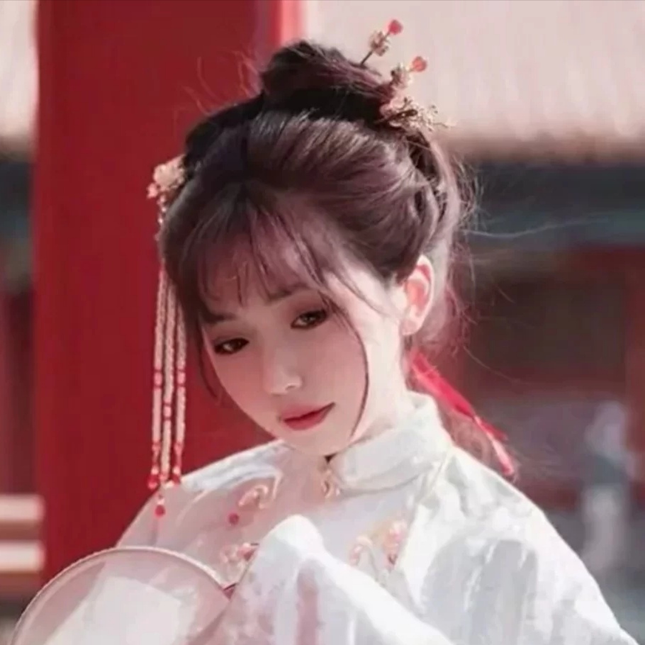 古风真人女生高清头像