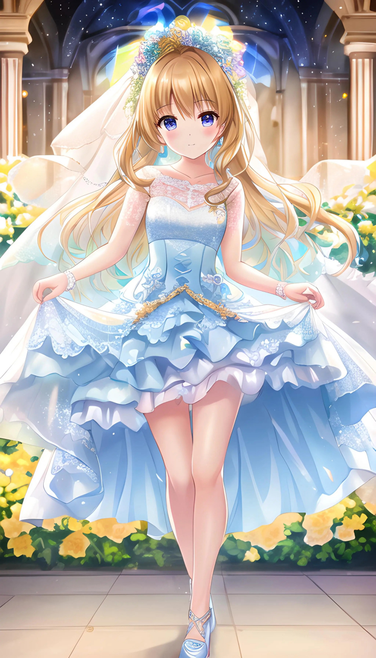 这是是谁家的小公主,这么漂亮?#二次元美图