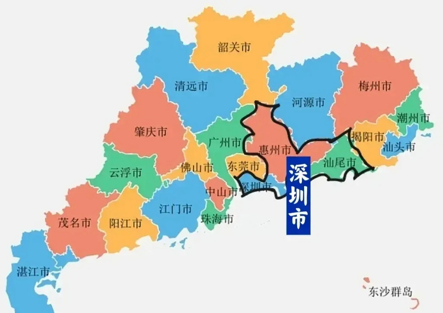 深圳要汕尾,要惠州怎么不要东莞,难到东莞比不上惠州,汕尾吗?