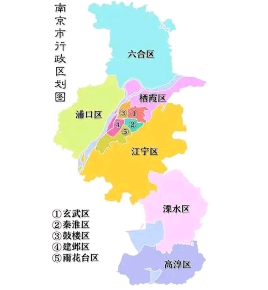 南京周边城市地图图片