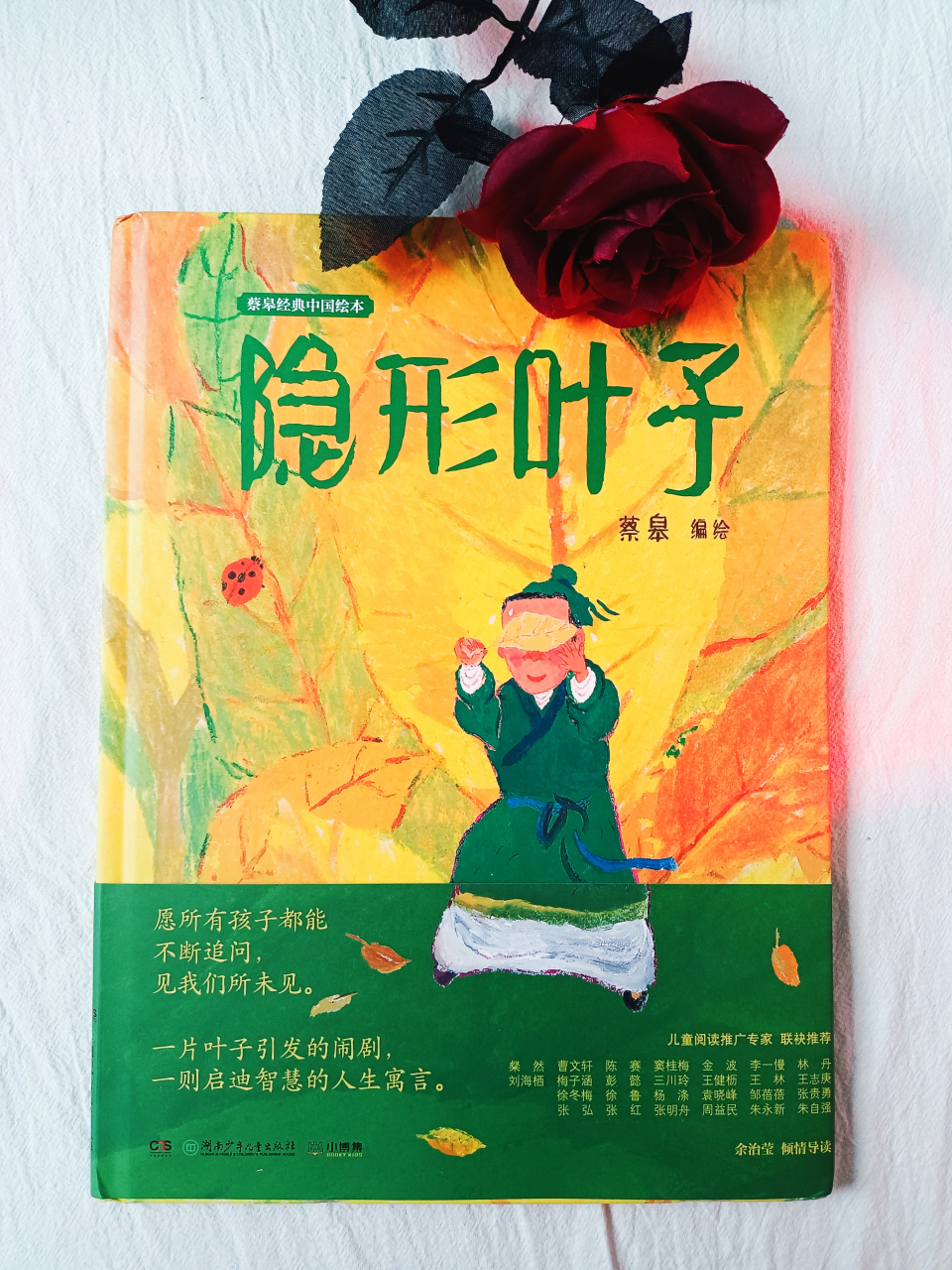 《隐形叶子》 蔡皋经典中国绘本 蔡皋作品简介  近来完全迷上了蔡皋