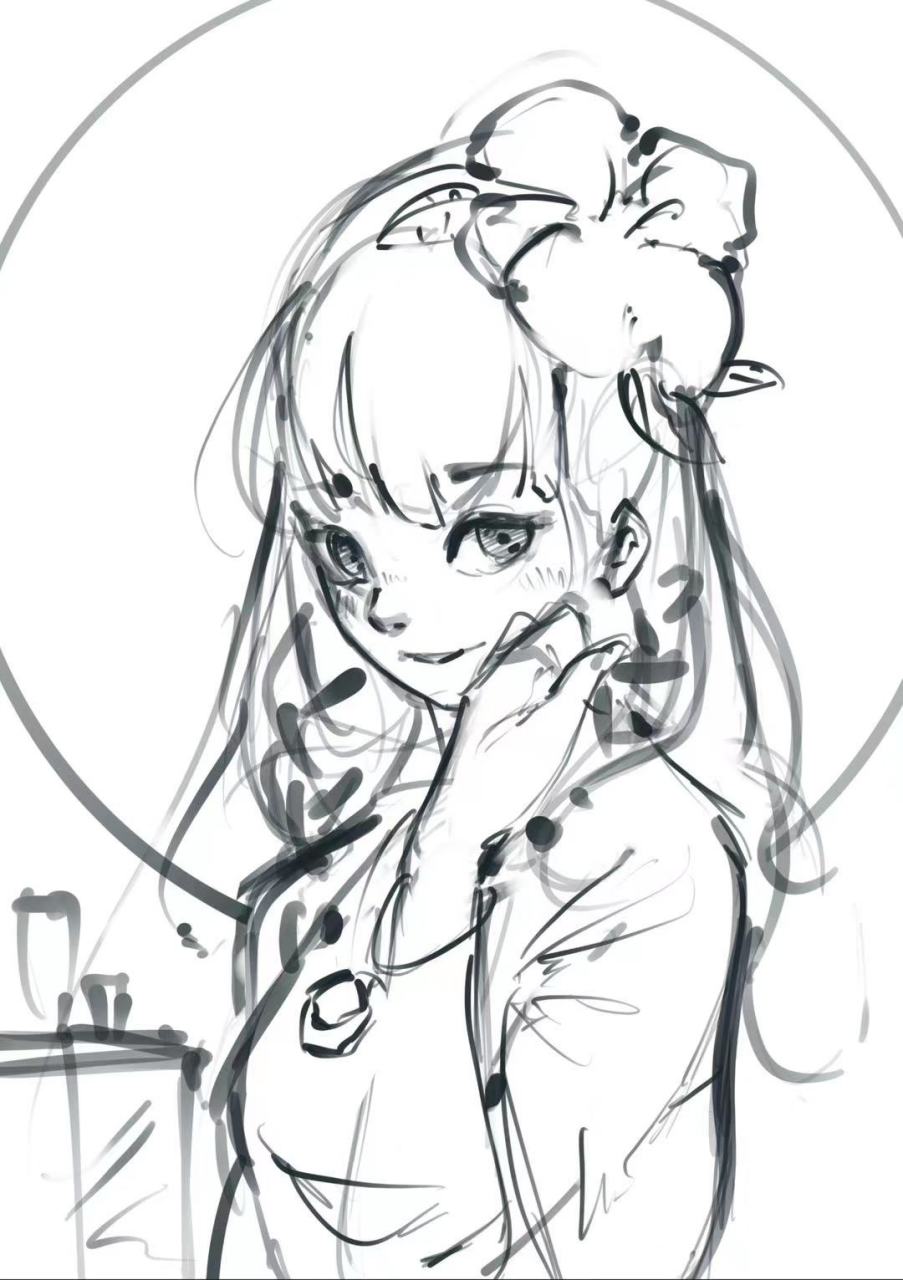 线稿生图,功能强大#ai绘画# #二次元# #插画