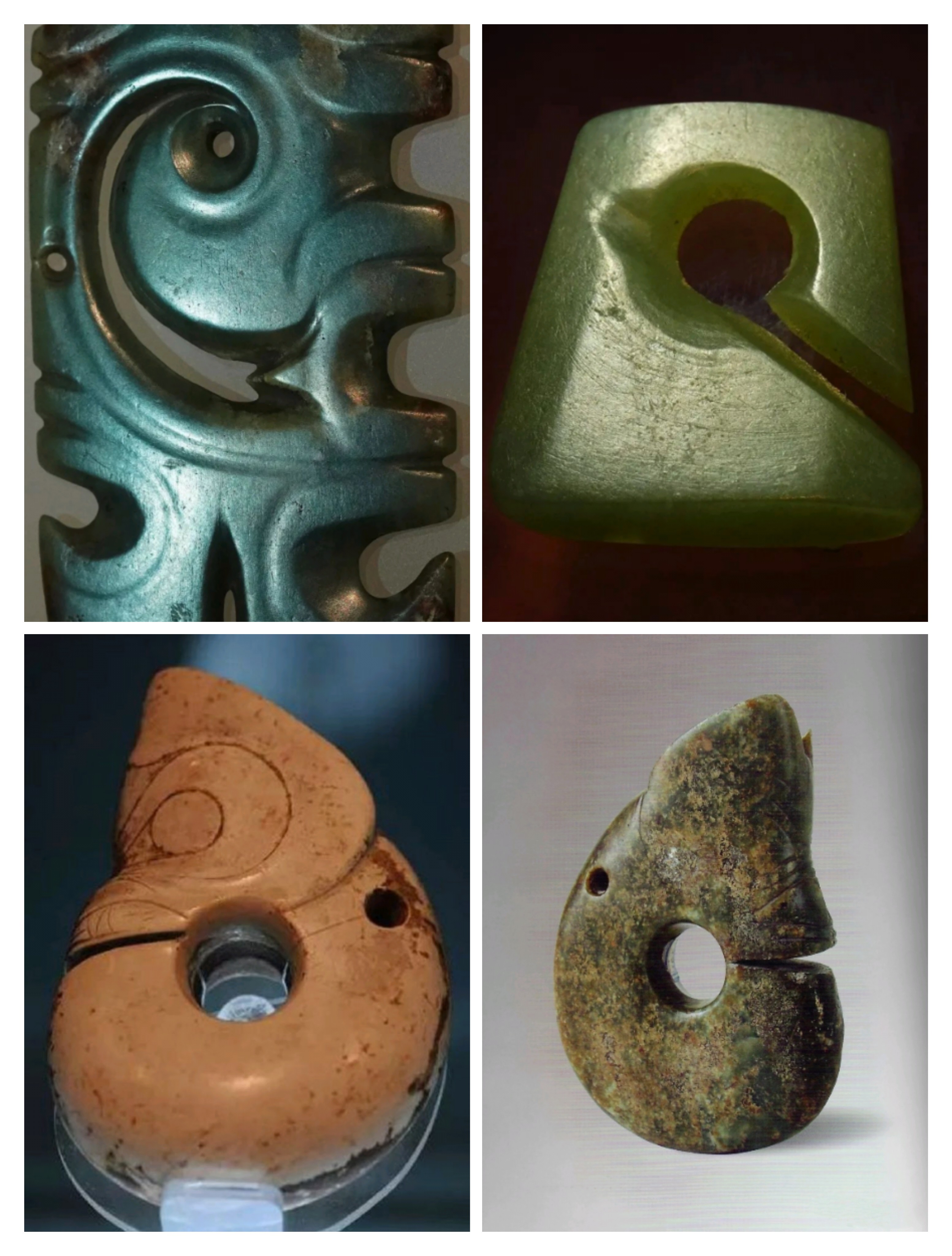 红山文化期石器玉件,"石斧请进宅,福禄寿喜财"