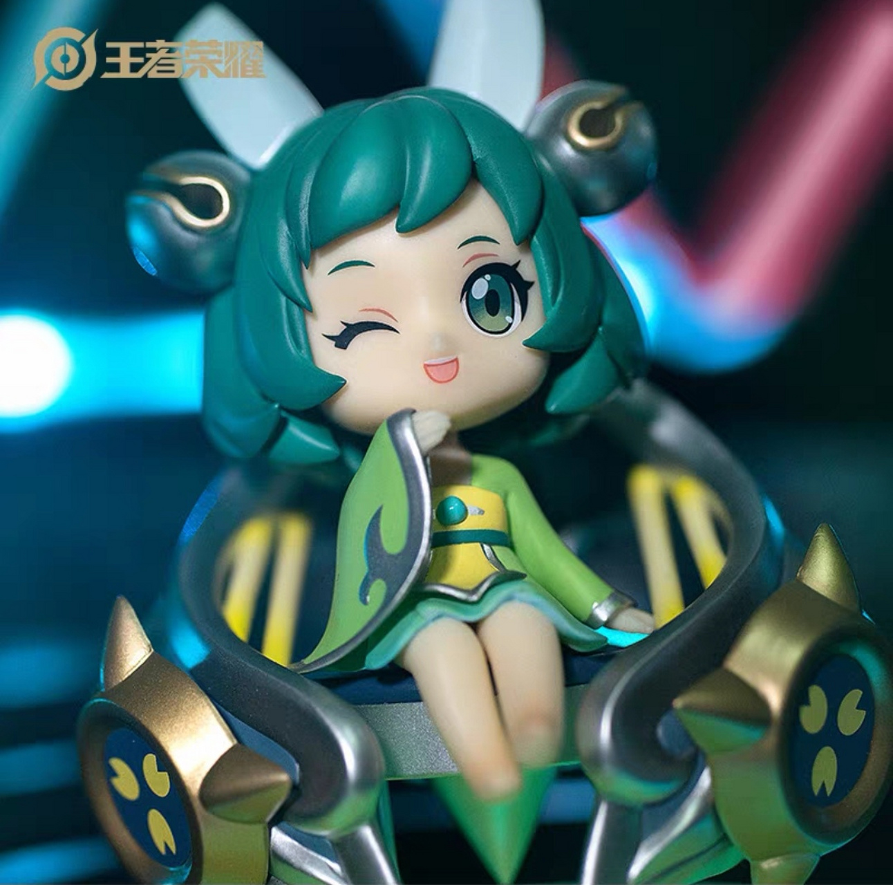 王者荣耀庄周蔡文姬李元芳q版手办!