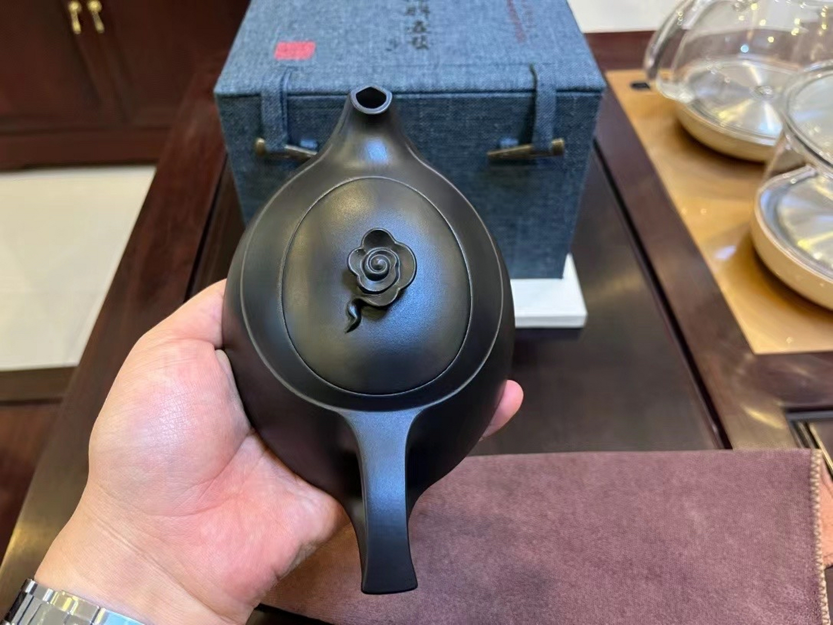 范家壶庄 范伟群大师代表作品 《星云壶》 原创设计专利!