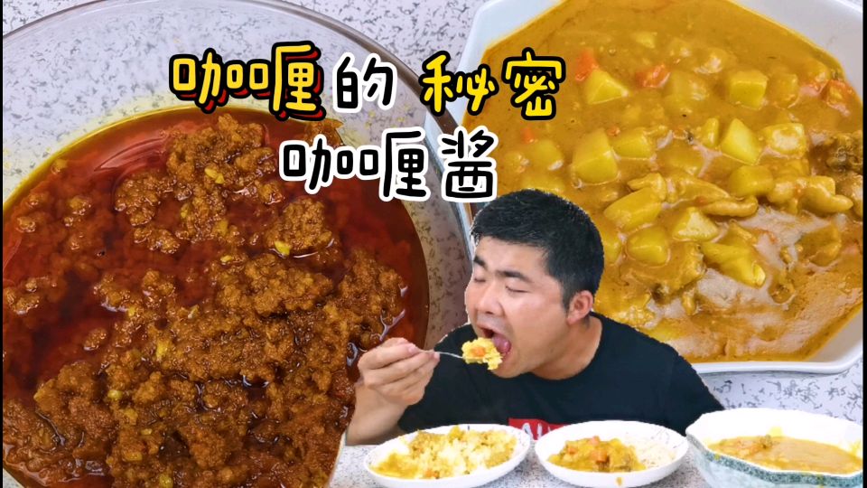 专业咖喱饭用的“咖喱酱”,用它制作咖喱面和其它美食,超级好吃