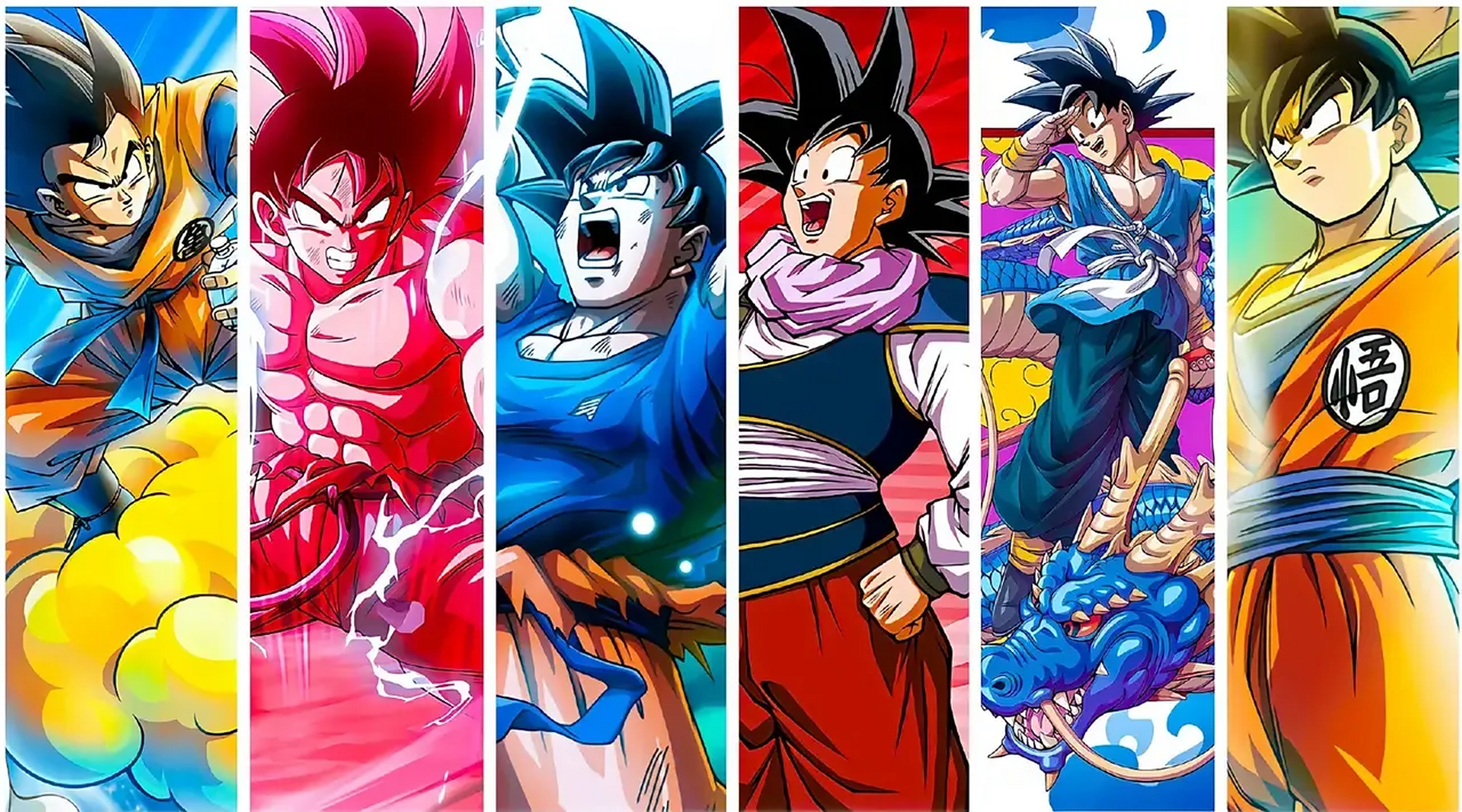 悟空从少年到老年的各种形态,四张图看完