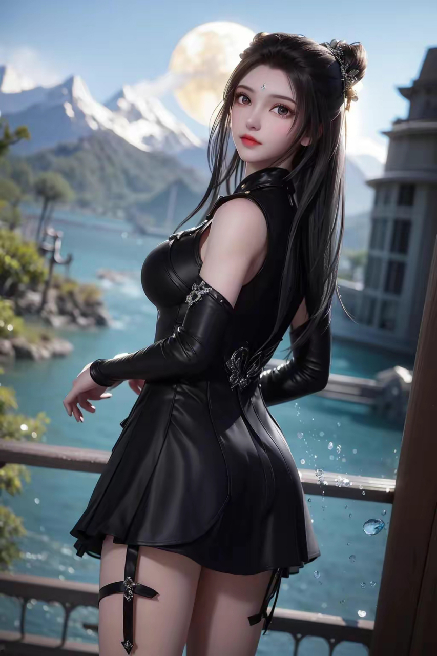 朱竹清的美其实不输比比东! #动漫壁纸