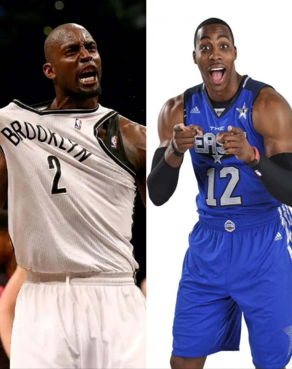 霍华德和加内特生涯主要十项荣誉对比 1.