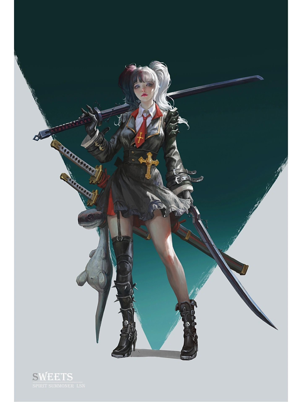 画风精致细腻的厚涂作品|||画师song nan li插画作品#插画# #英雄联盟