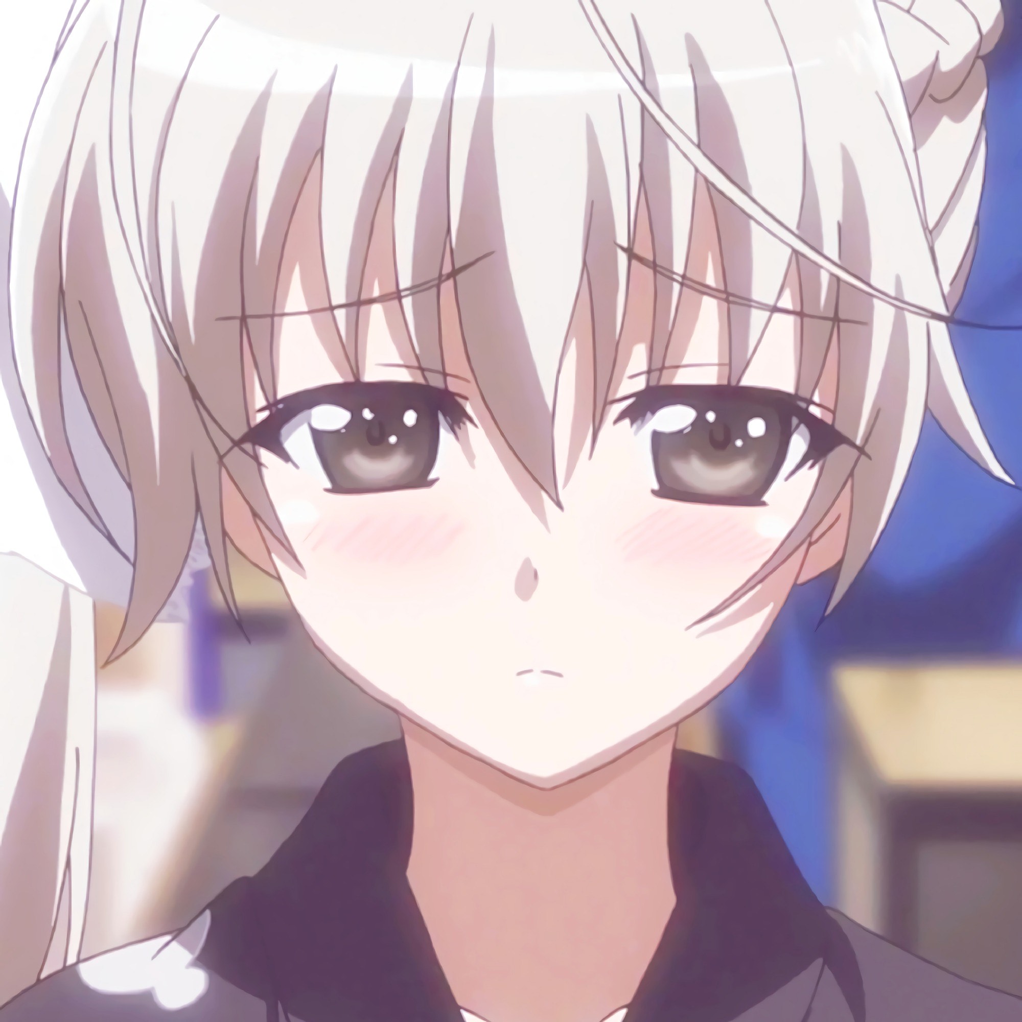 "少女的眼,应该满怀清明大意和温柔阳光"漫画头像