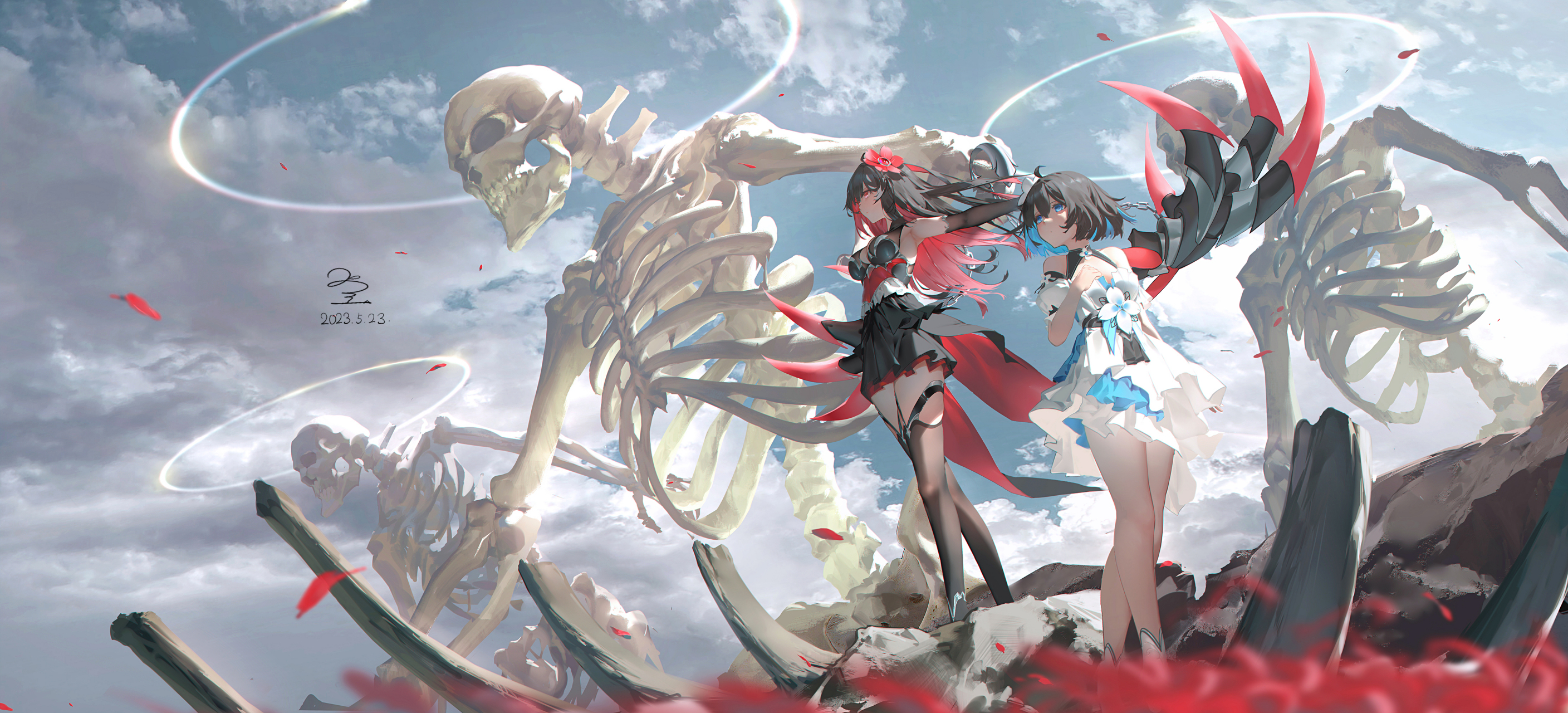 是希儿,好漂亮的海滩,好可爱的小脚丫.[awsl] 画师:日宝