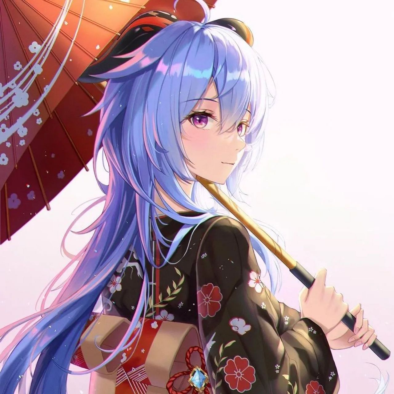 女生头像:原神-甘雨,女人偶尔精致,偶尔妩媚,偶尔妖娆